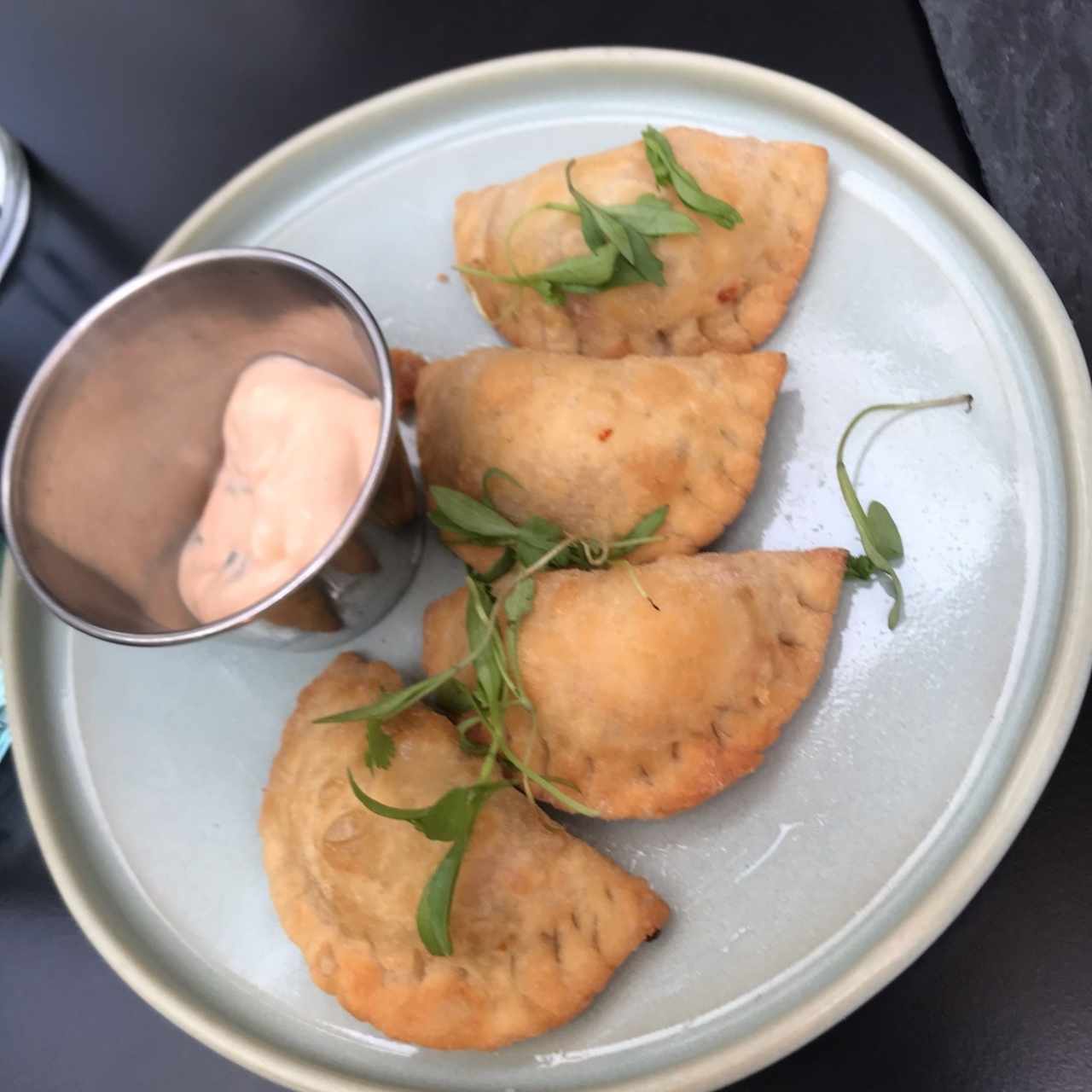 Empanaditas de zuchini y queso