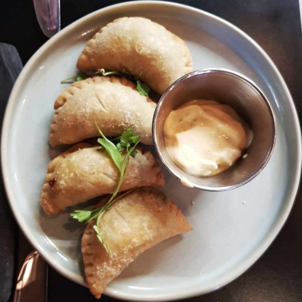 Empanaditas de zuchini y queso