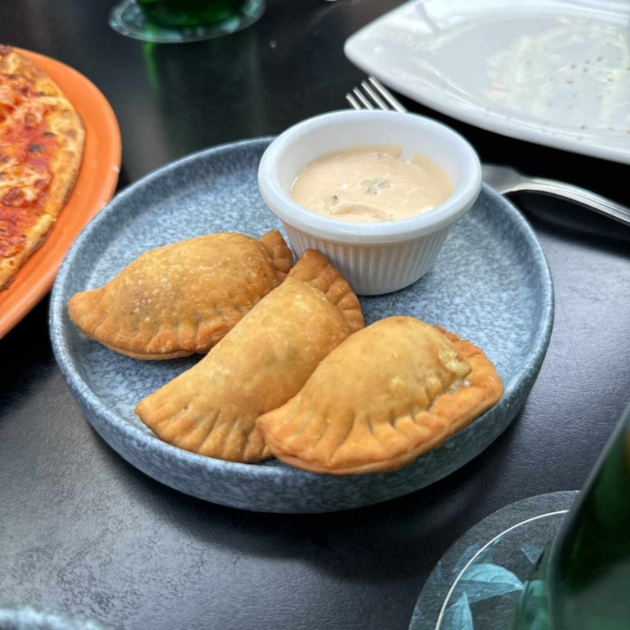 Empanaditas de calabacin y queso