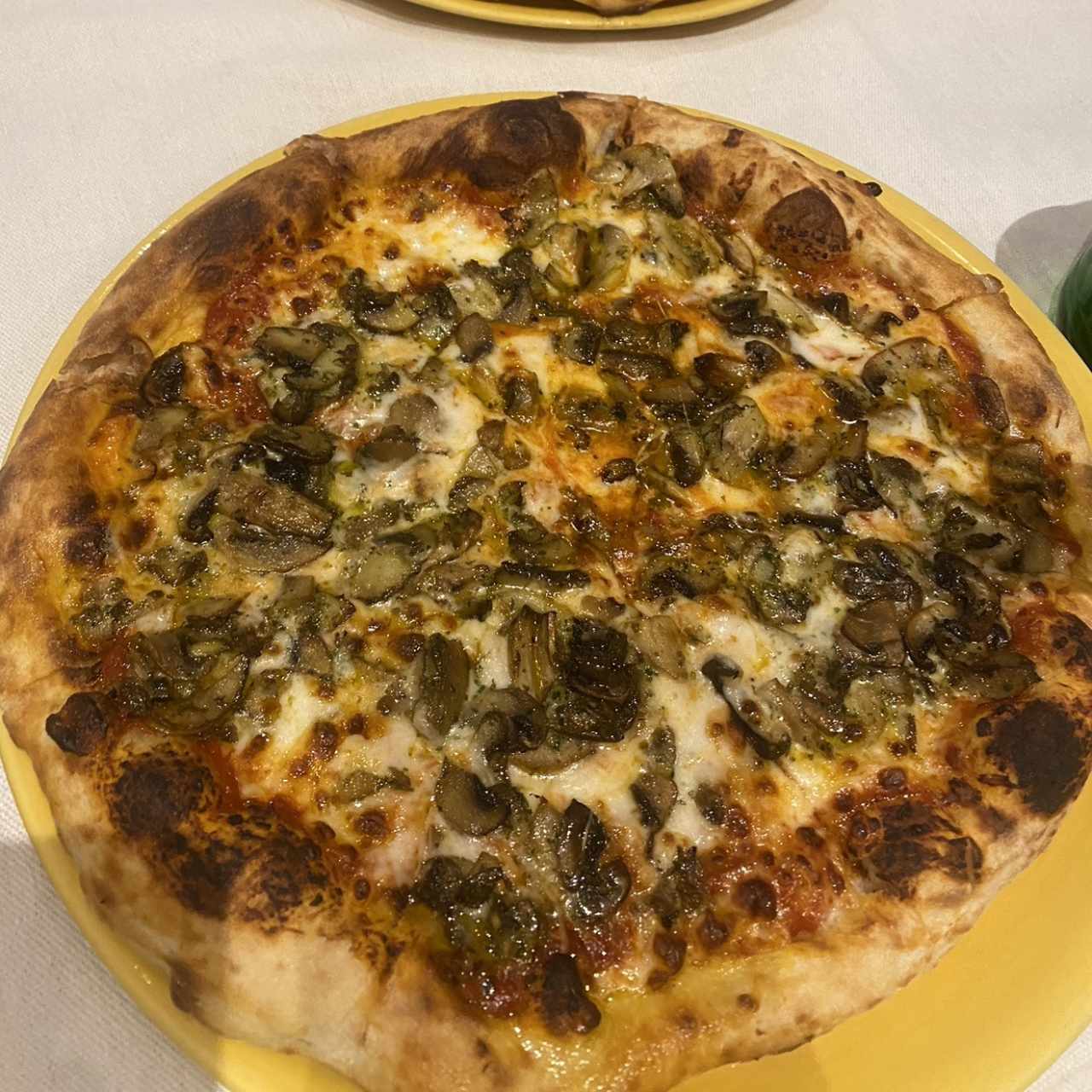 Pizza 12" - Champiñones al Ajillo