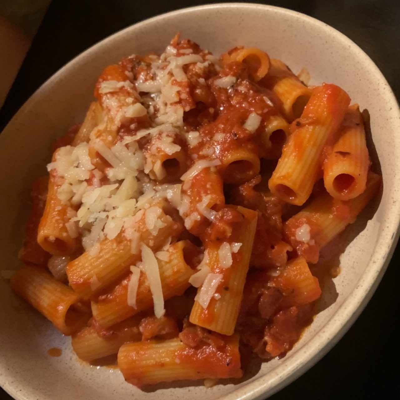 Pastas - Rigatoni all¨amatriciana