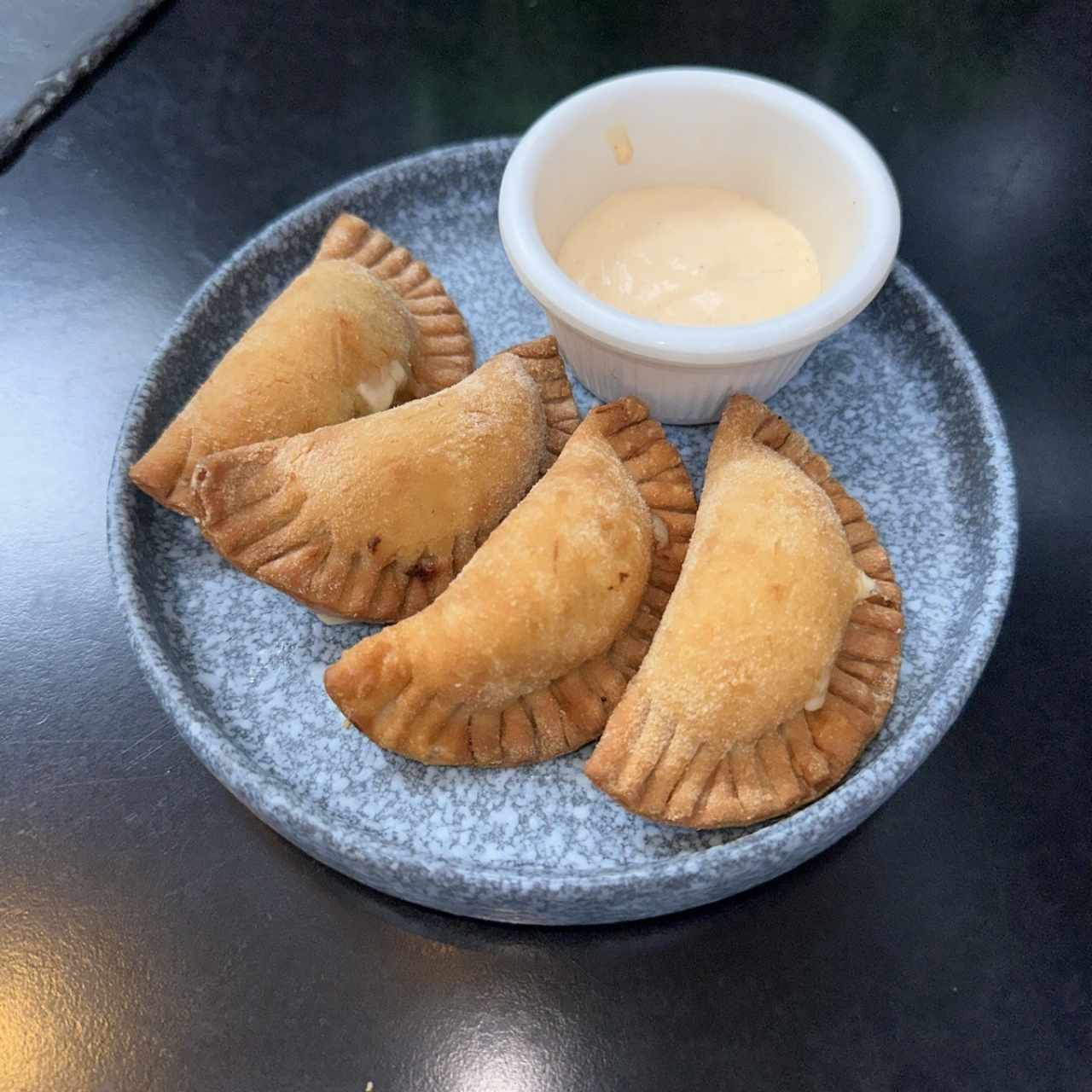 Empanaditas de calabacin y queso