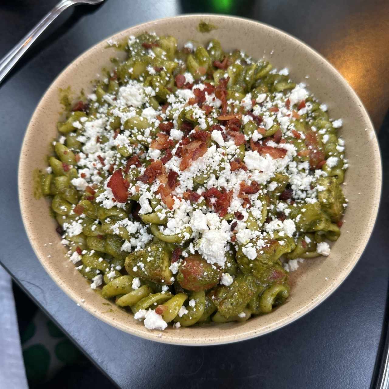 Pasta al pesto 