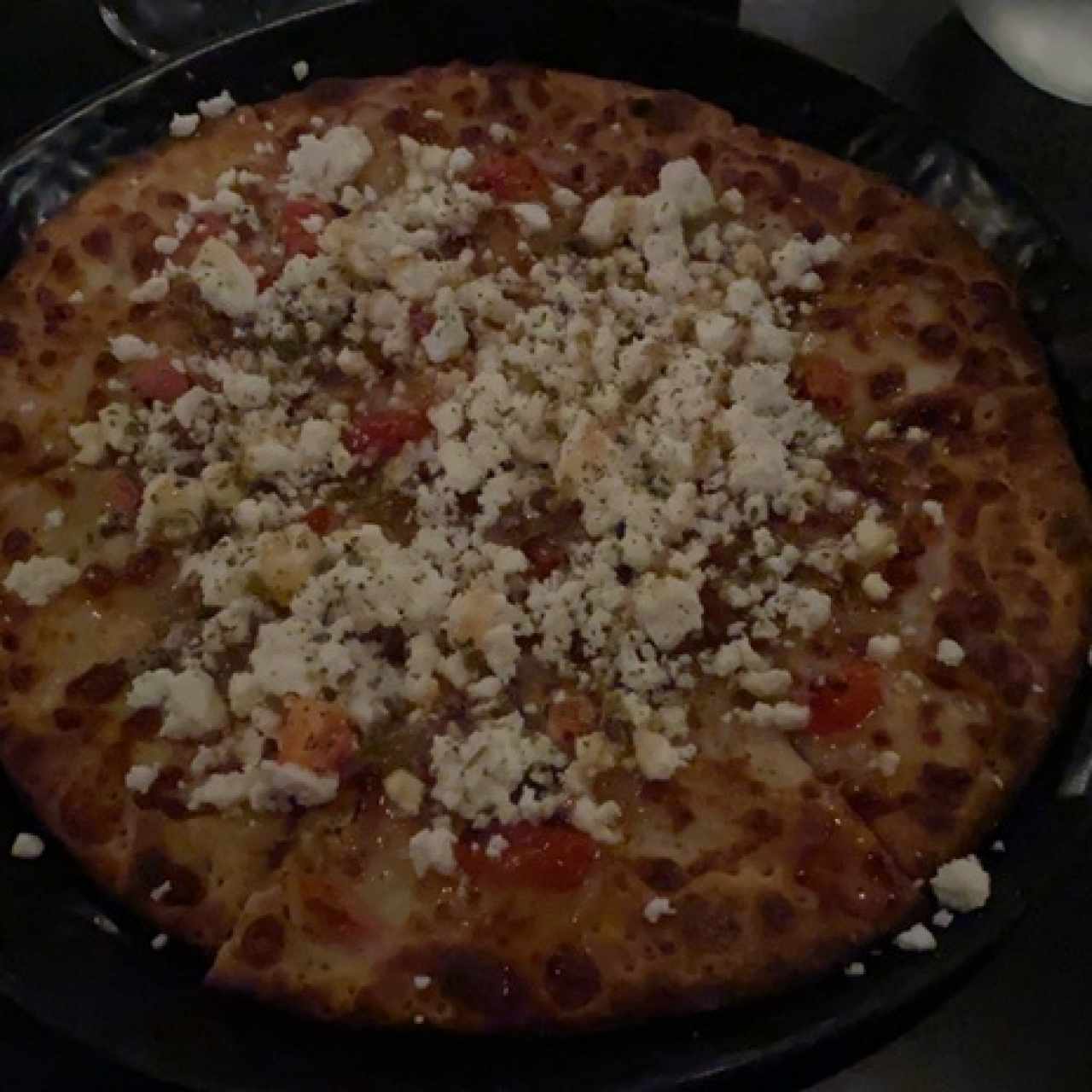 Tomate y queso feta