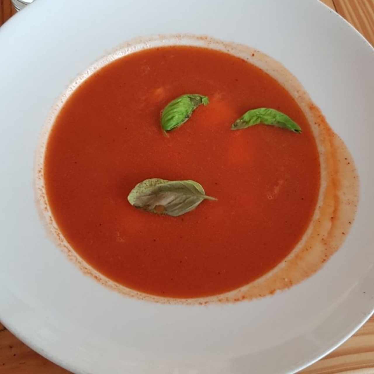 sopa de tomate