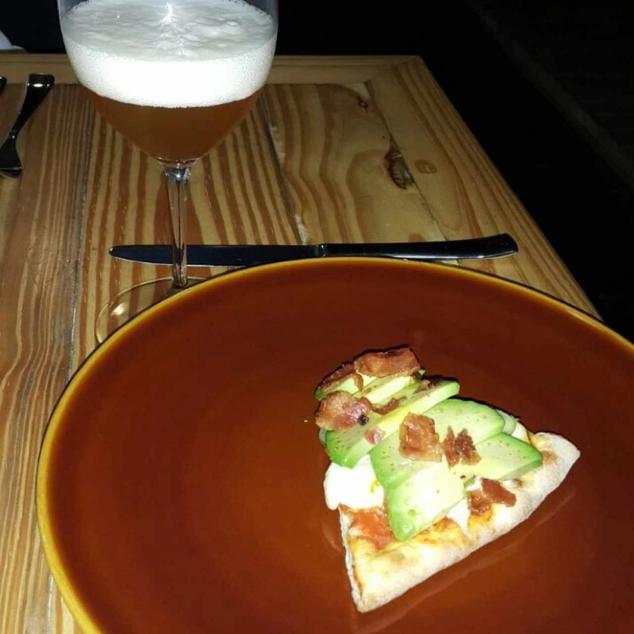 Pizza Mexicana/Cerveza con picante