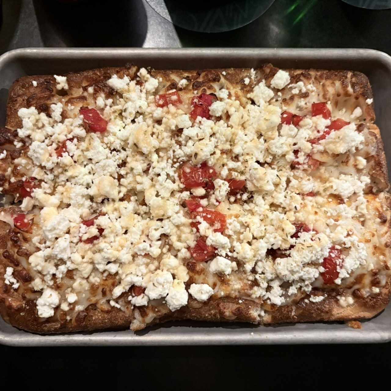 Tomate queso feta y miel