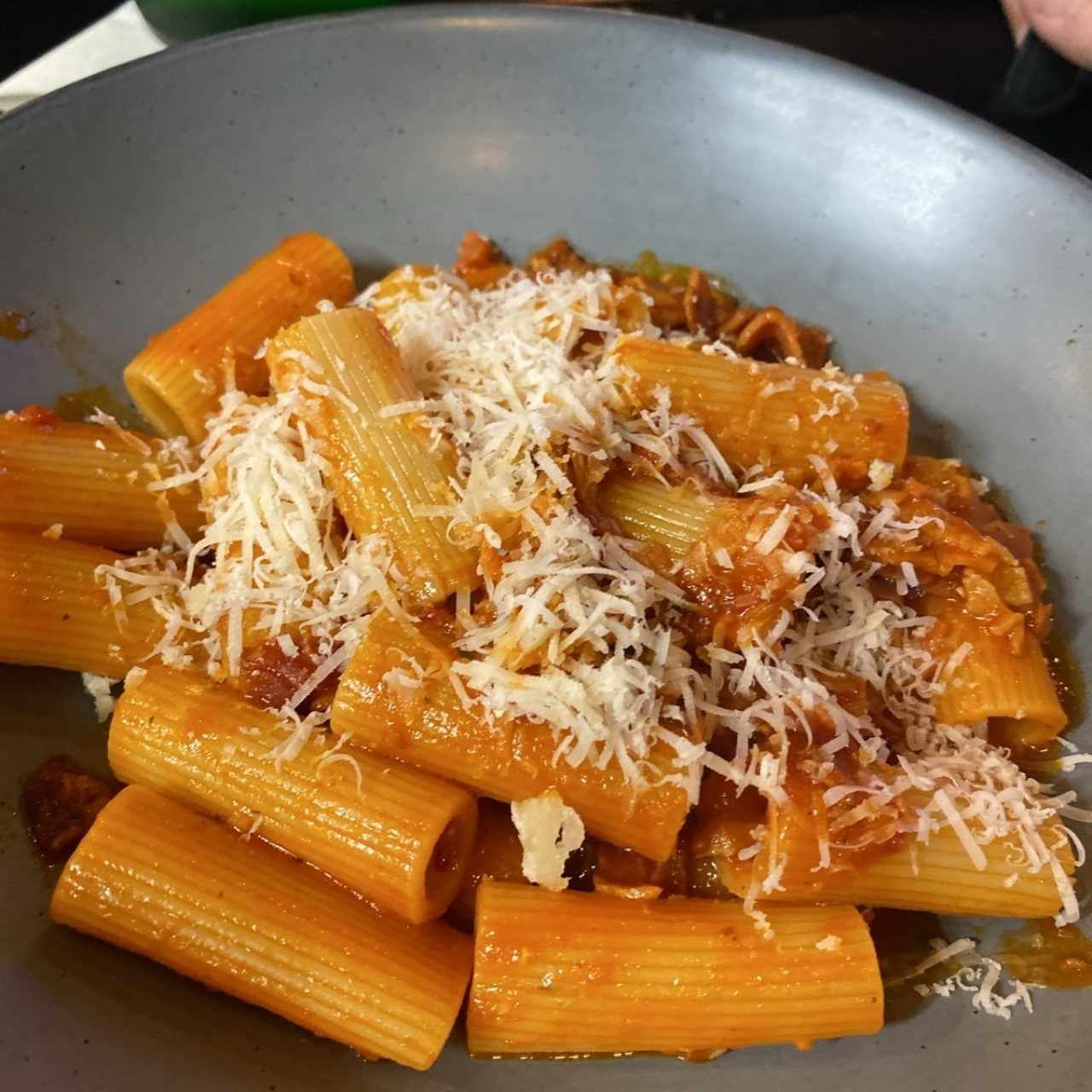 Pastas - Rigatoni all¨amatriciana