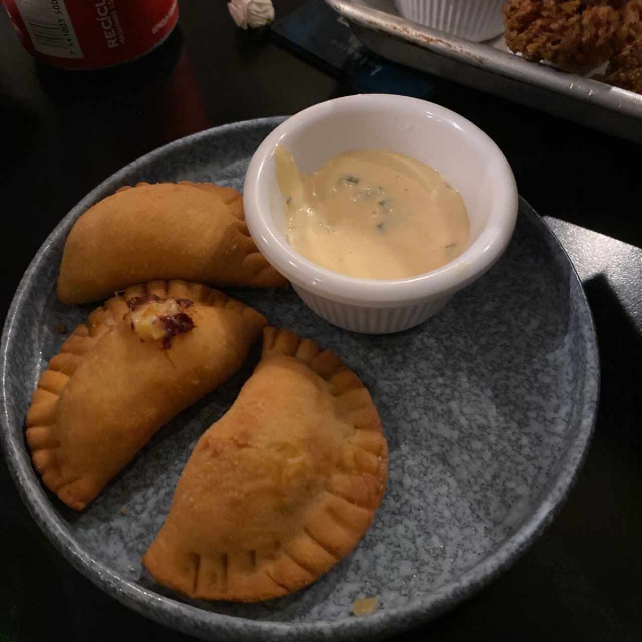 Empanaditas de zuchini y queso