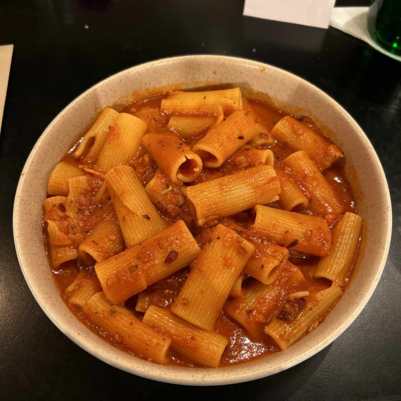 Pastas - Rigatoni all¨amatriciana