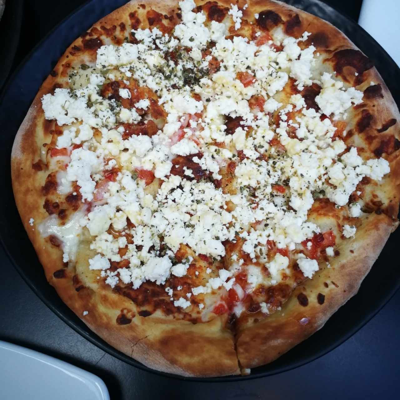 Tomate y queso feta