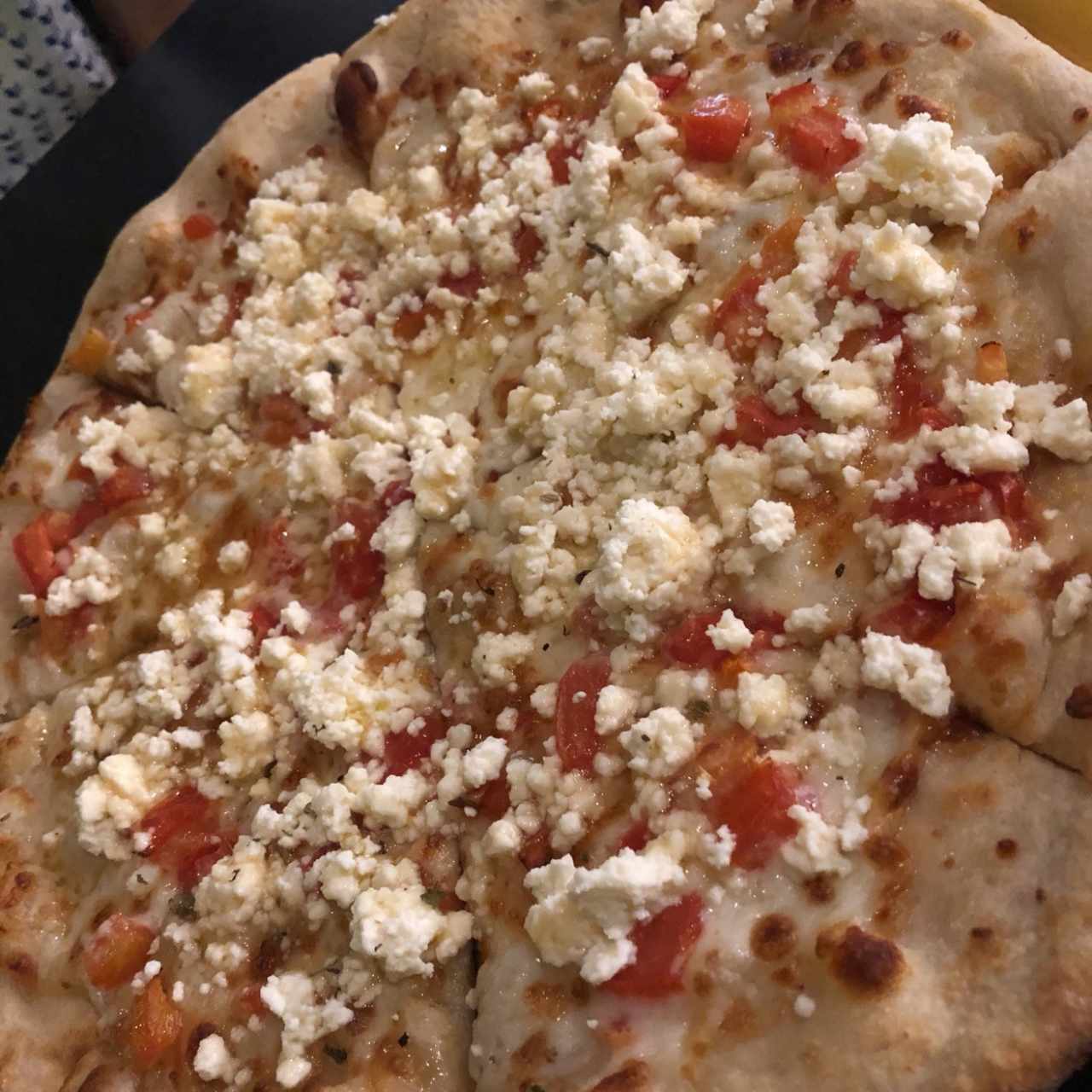 Tomate y queso feta