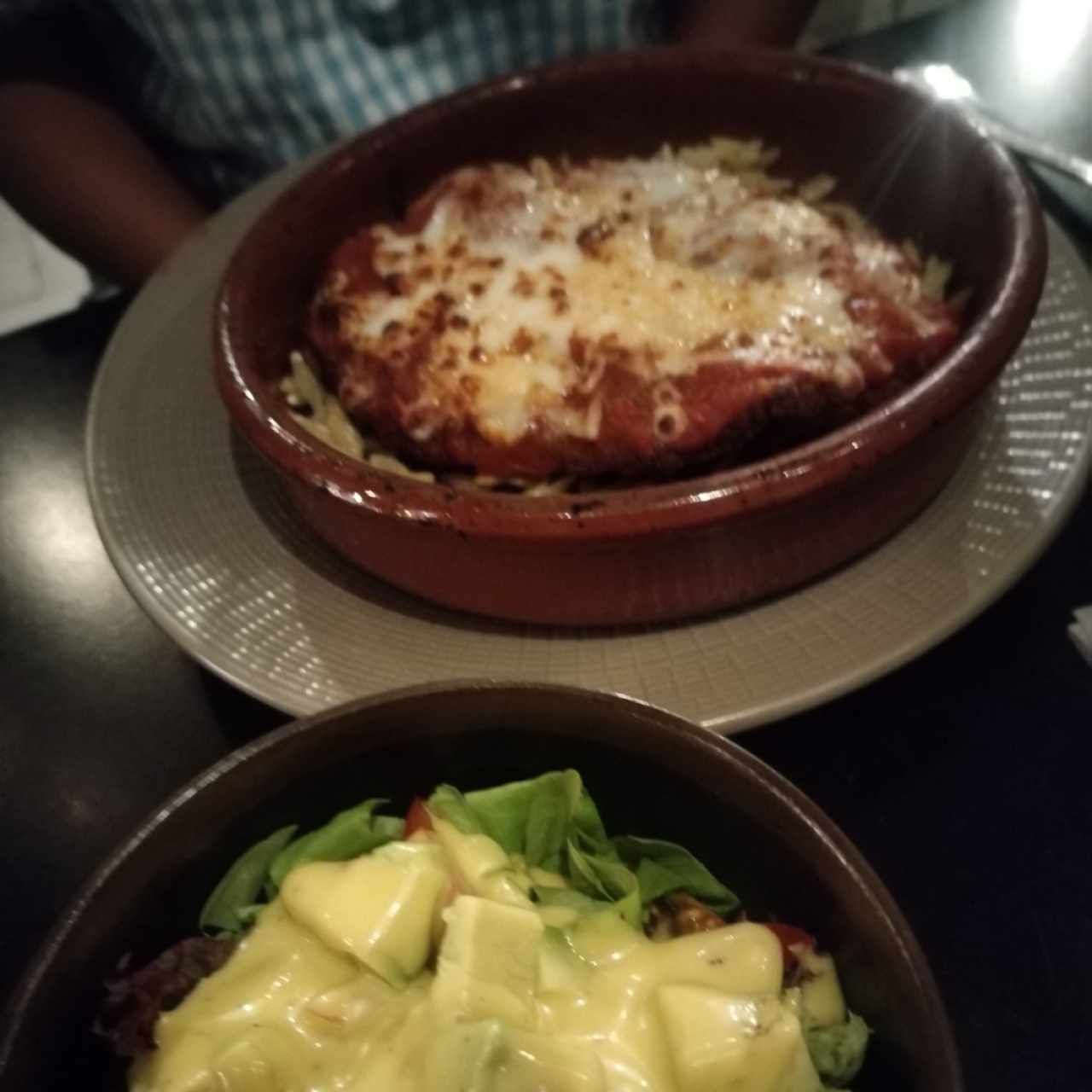 Milanesa de Pollo a la parmigiana