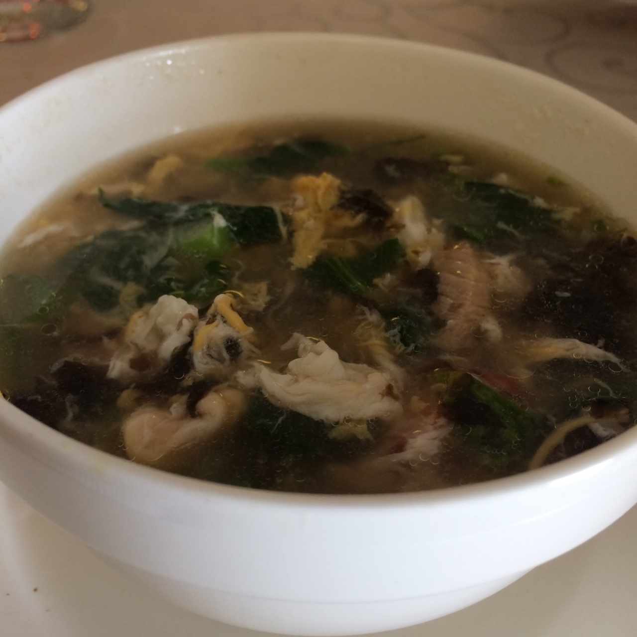 sopa alga y puerquito