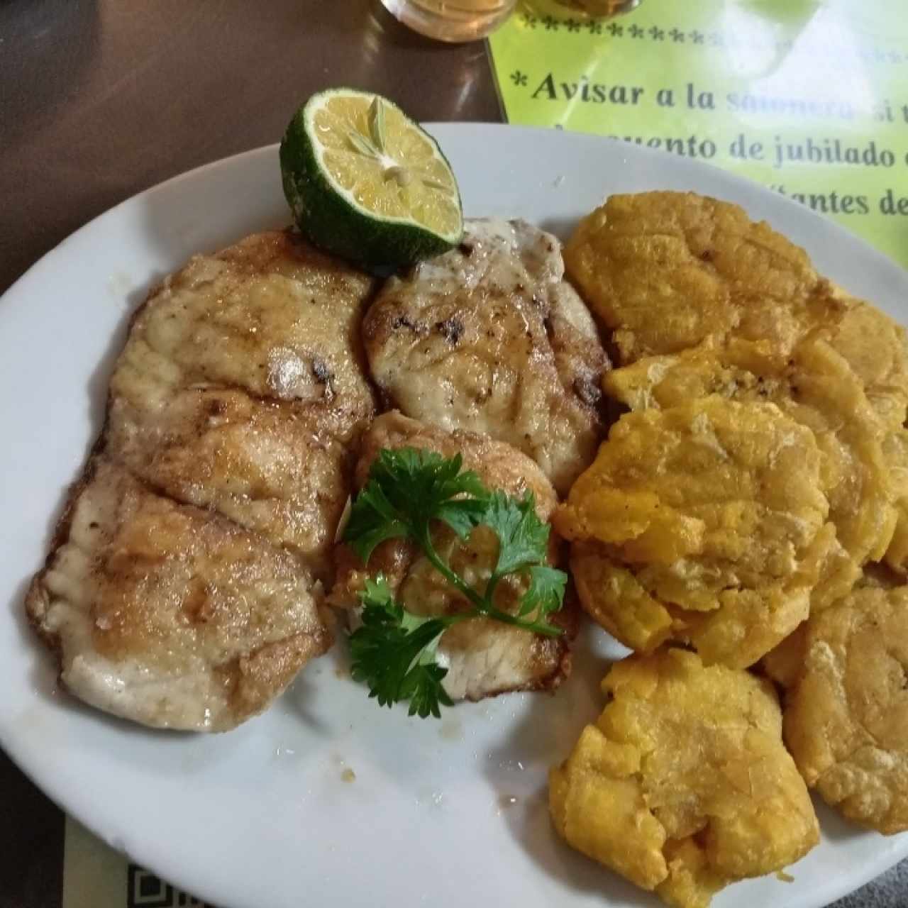 Filete de Corvina a la Plancha