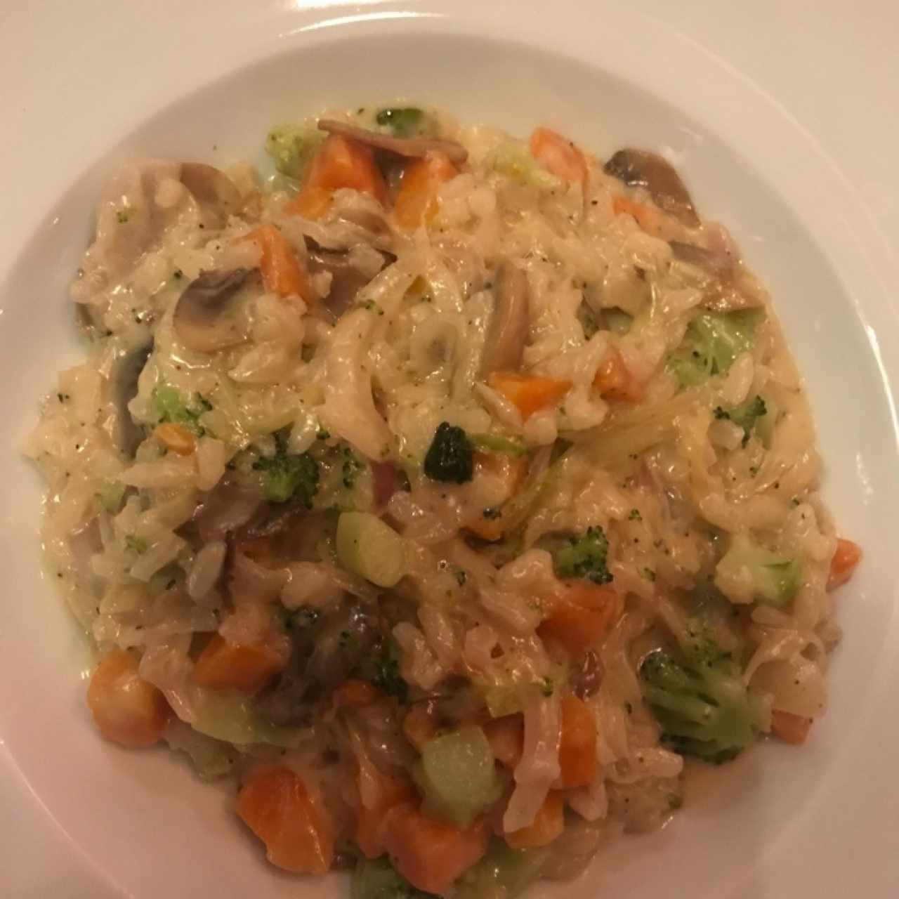 Con Vegetales - Risotto de Vegetales