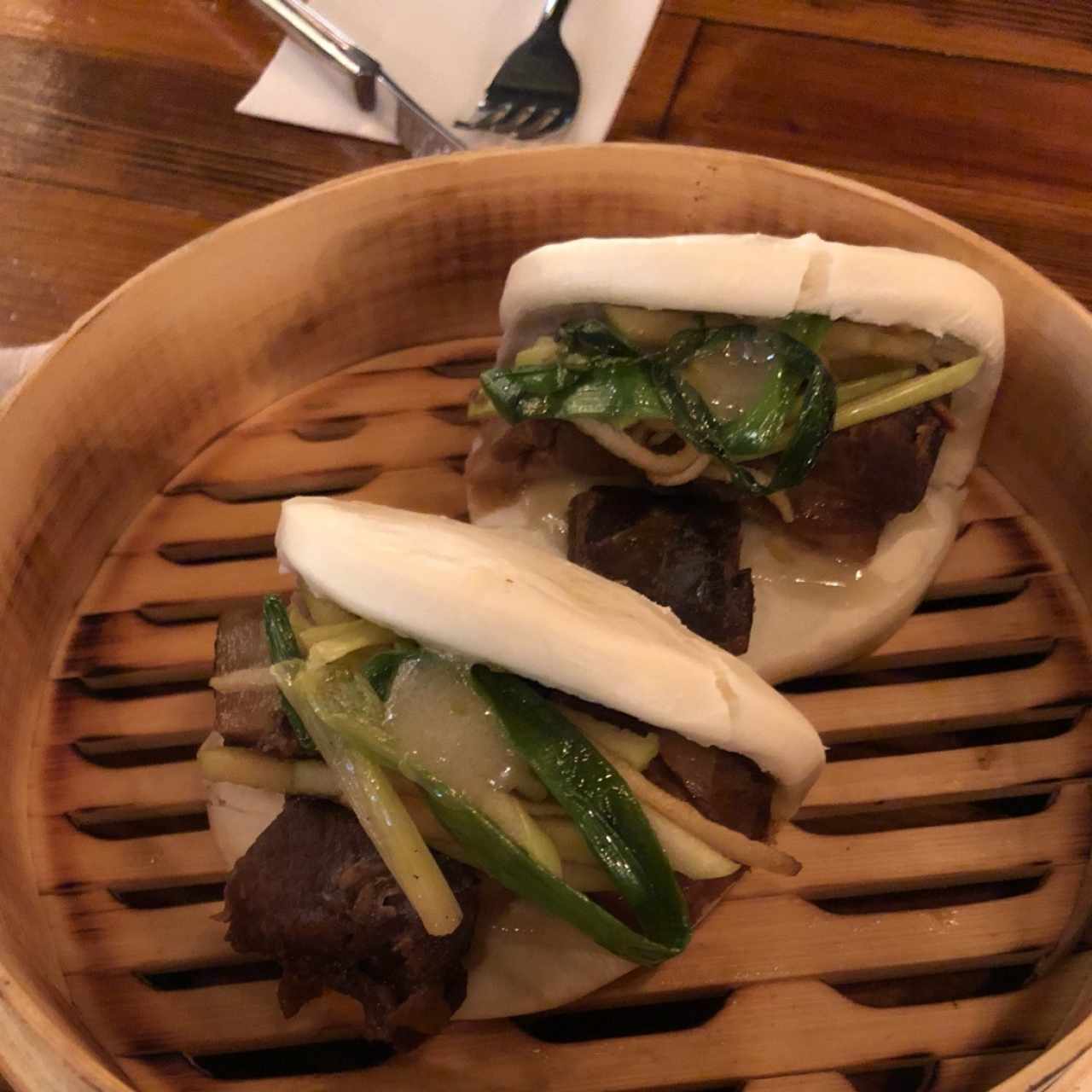 Pork belly buns guao bao