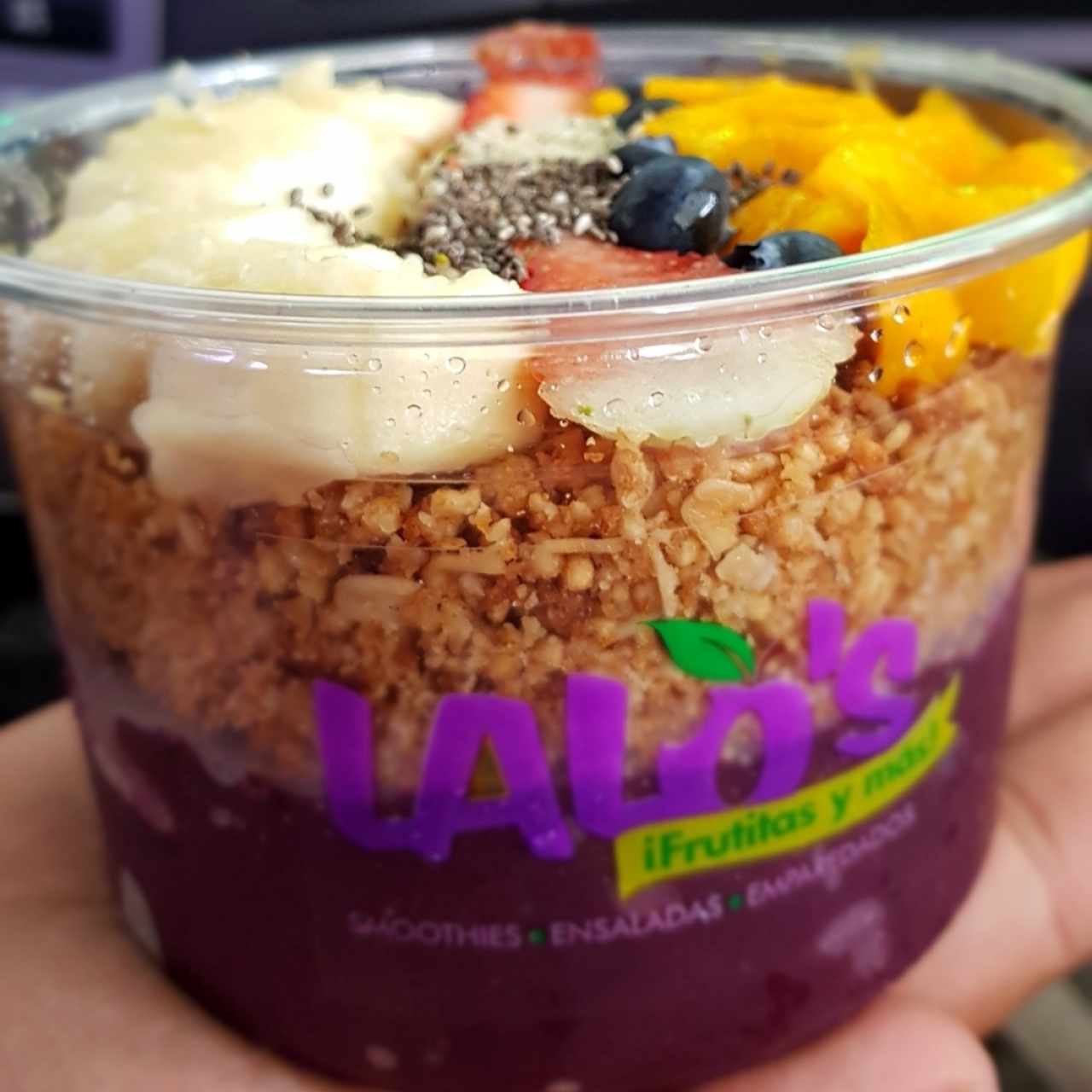 açai bowl #1 $8.95