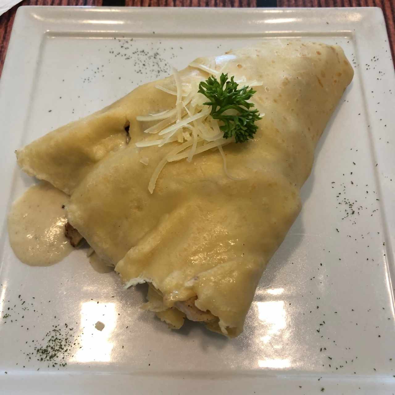 crepes de pollo