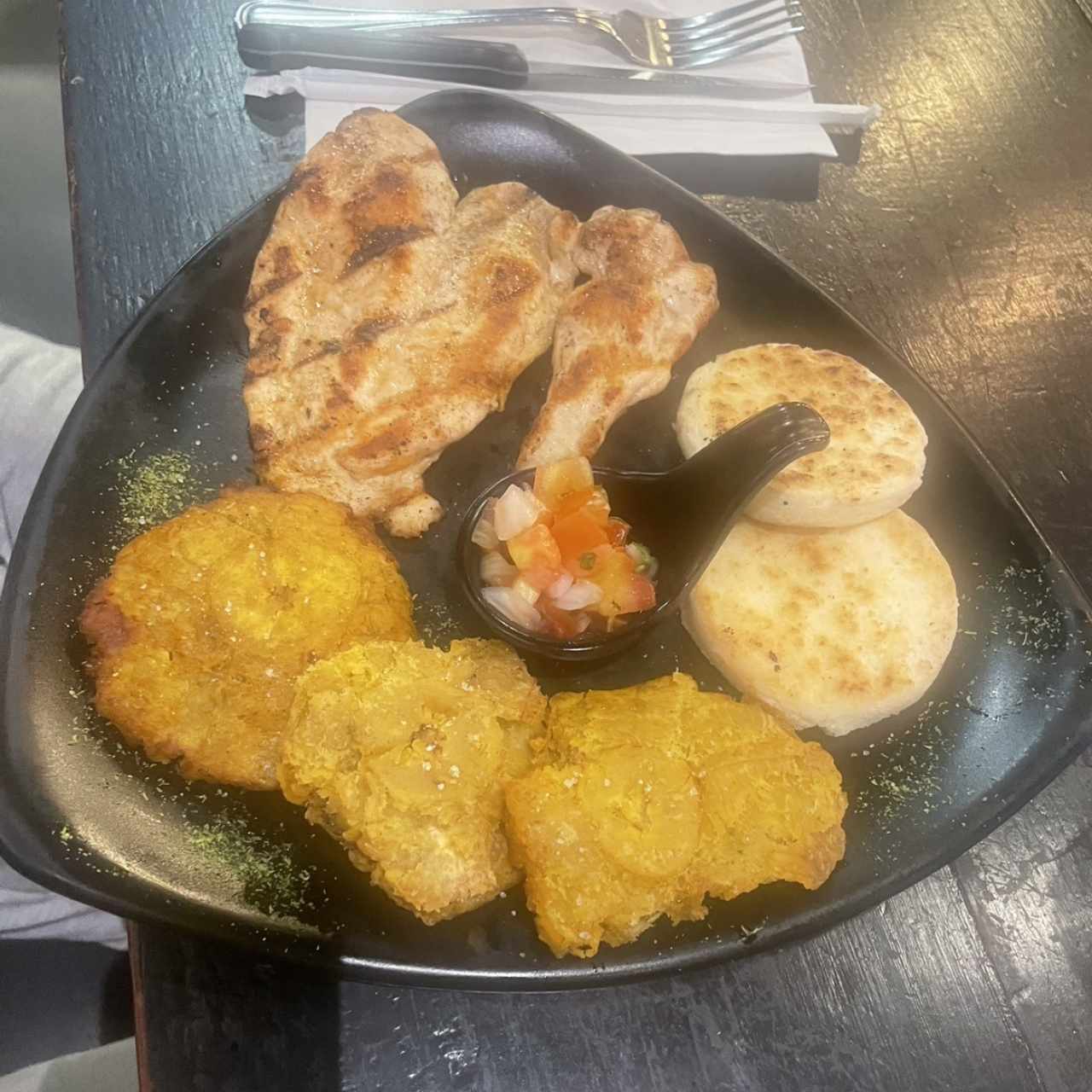 Filete de pollo a la plancha