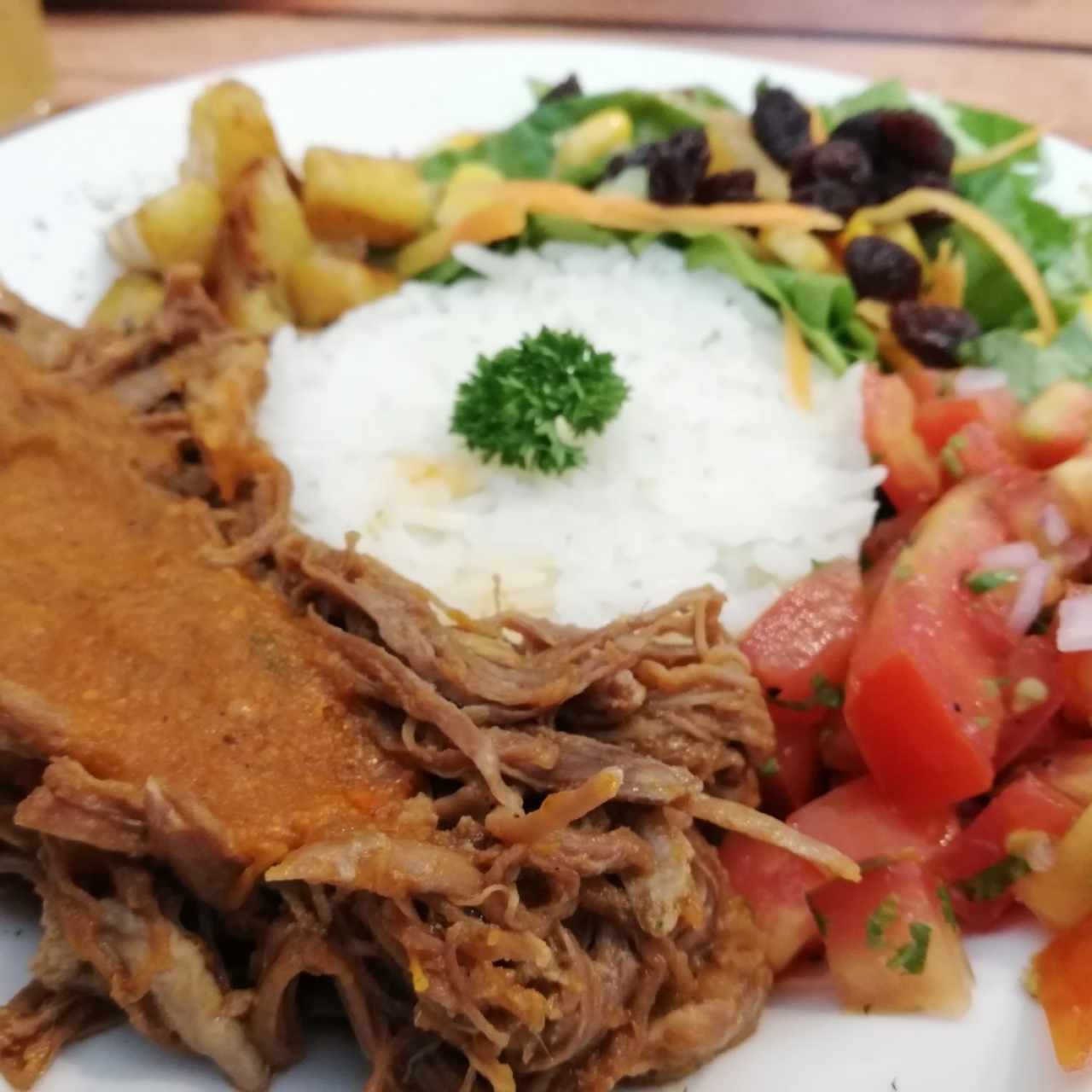 Ropa vieja (Menú ejecutivo - Lunes) 