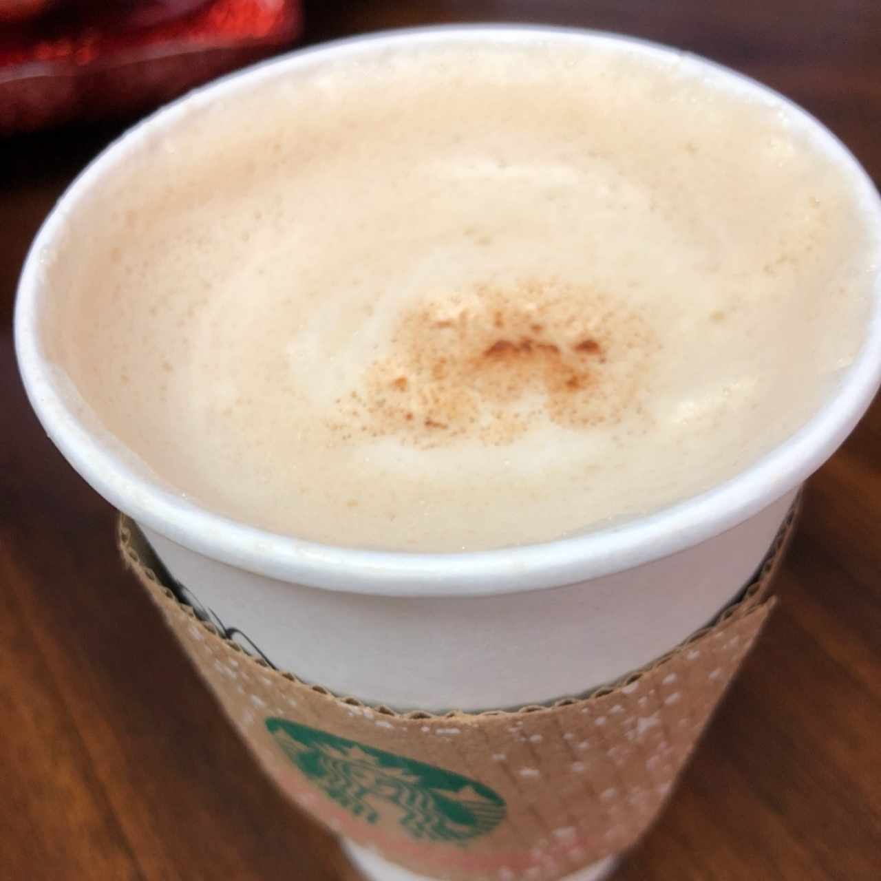 mi latte de hoy