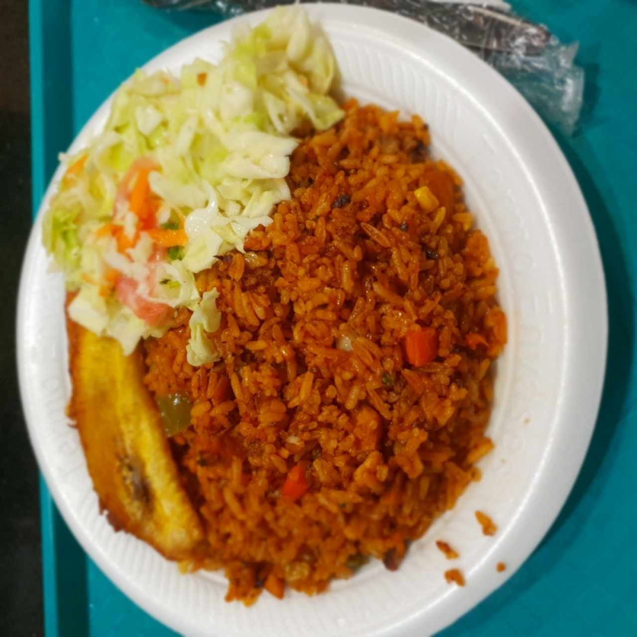 comida de arroz de combinacion