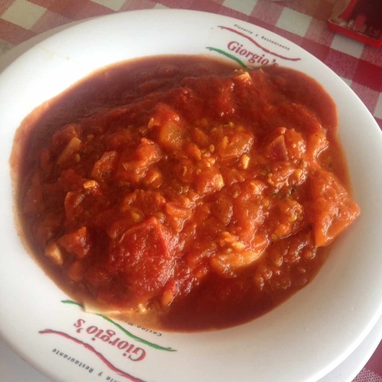 Lasaña de Pollo en Salsa Pomodoro