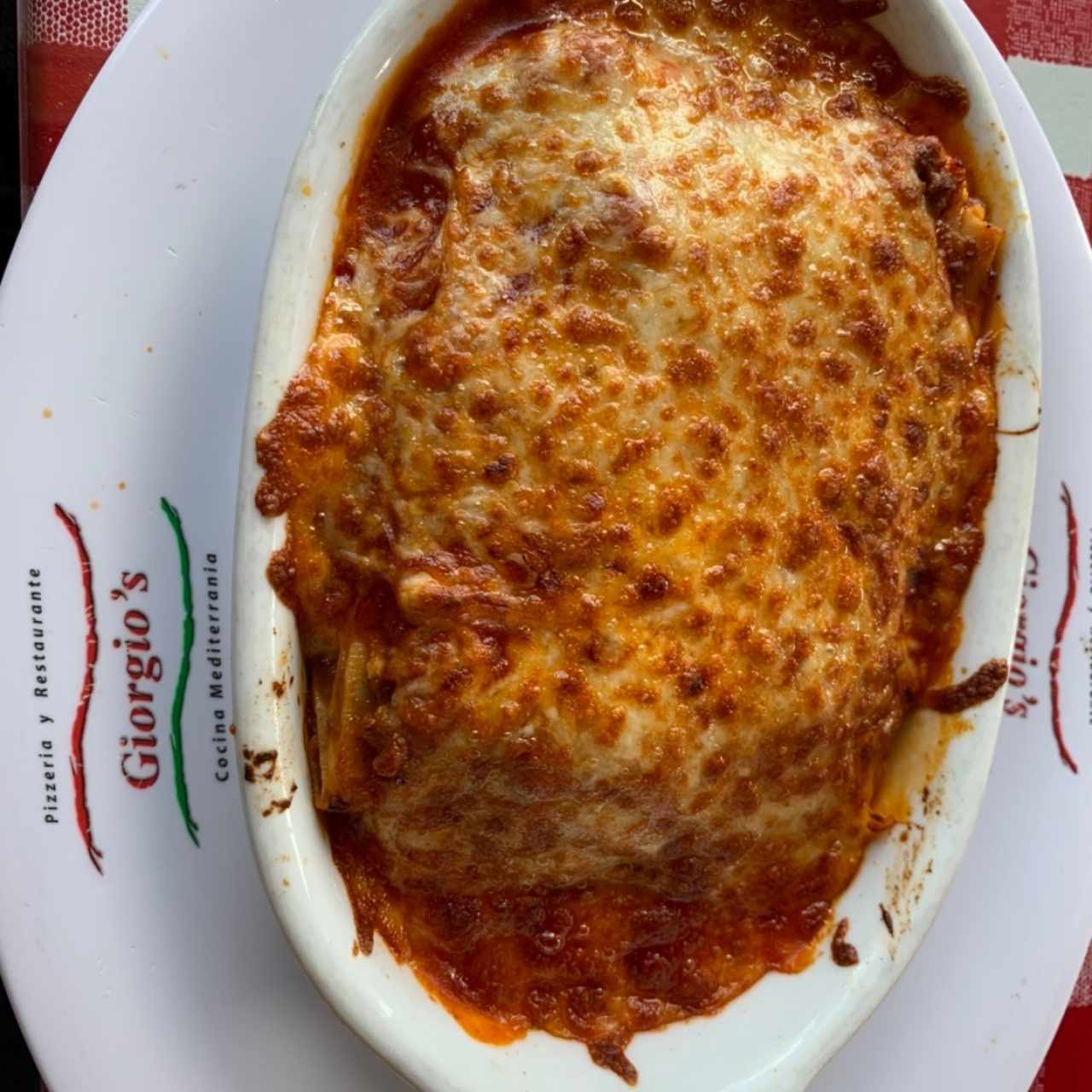 Lasagna de Carne Gratinada