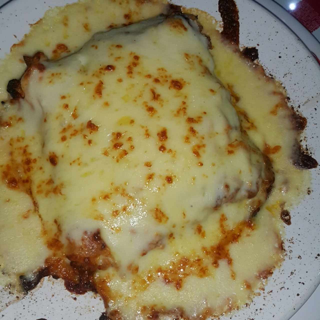 Lasaña de Pollo Gratinada