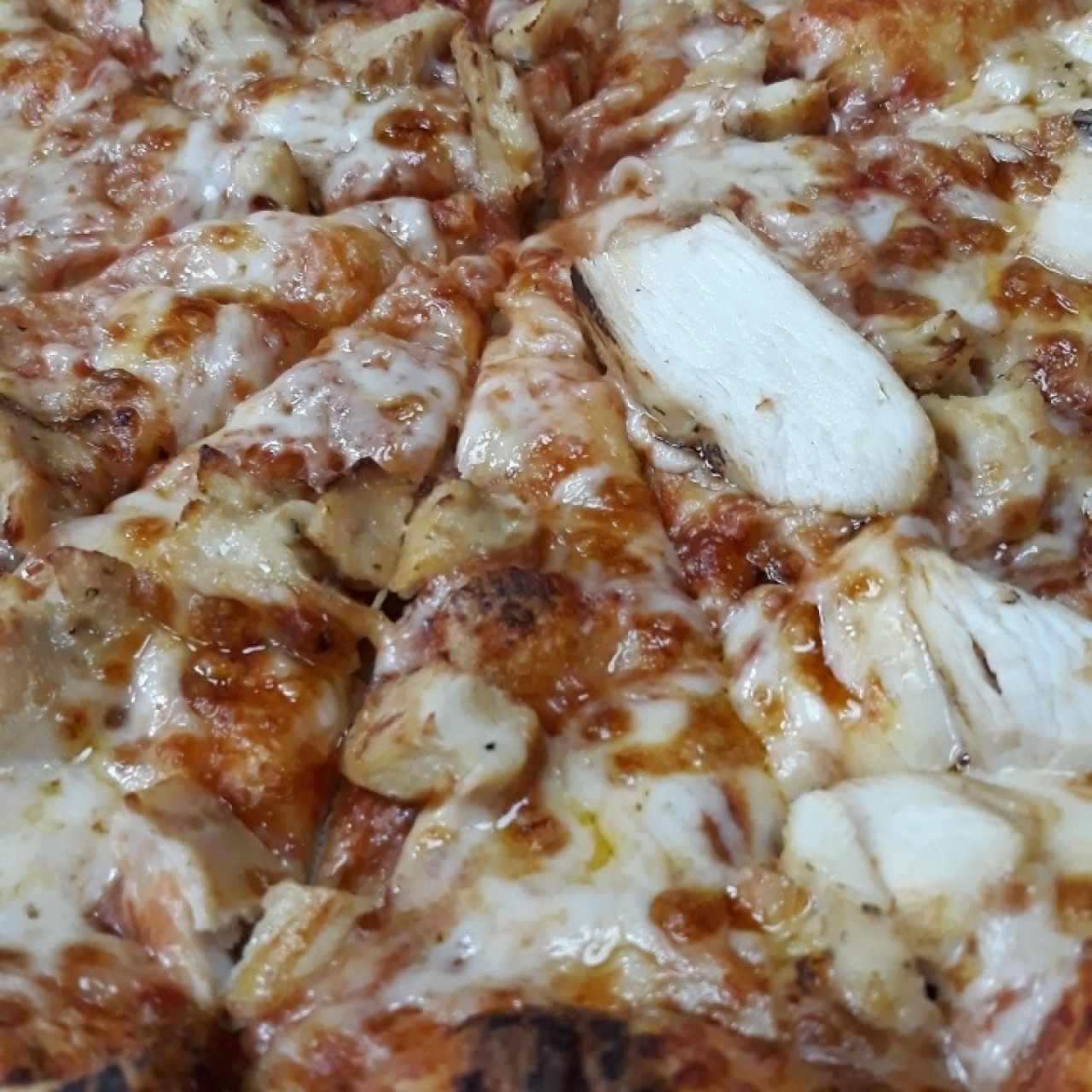 Pizza de pollo