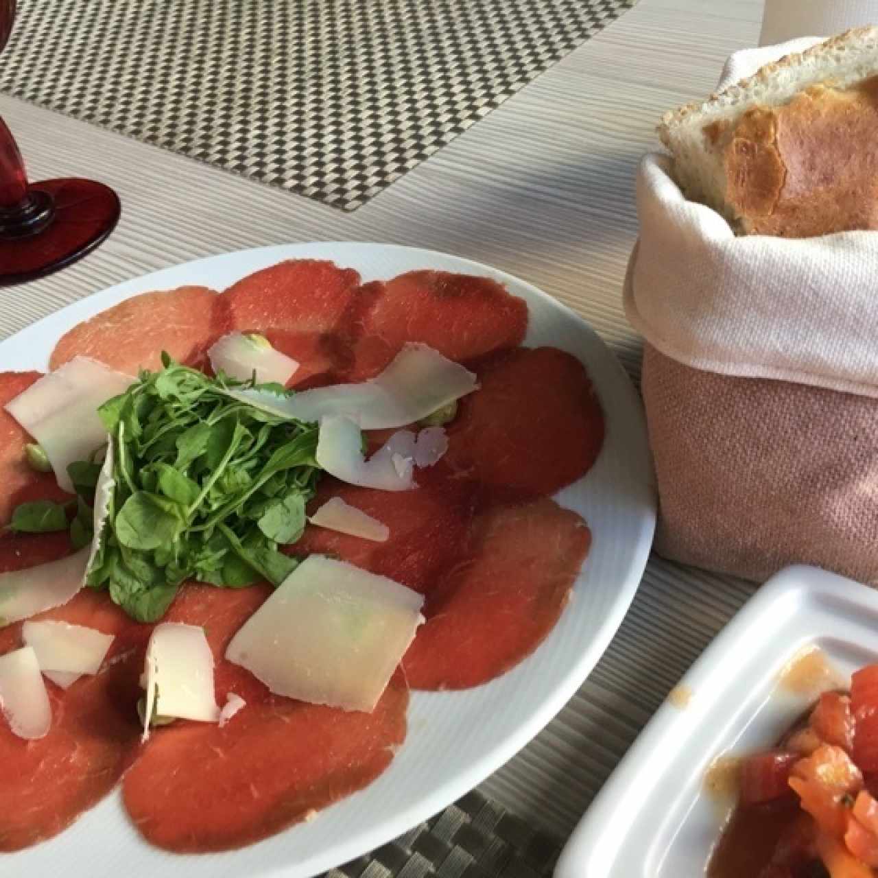 Carpaccio de lomito