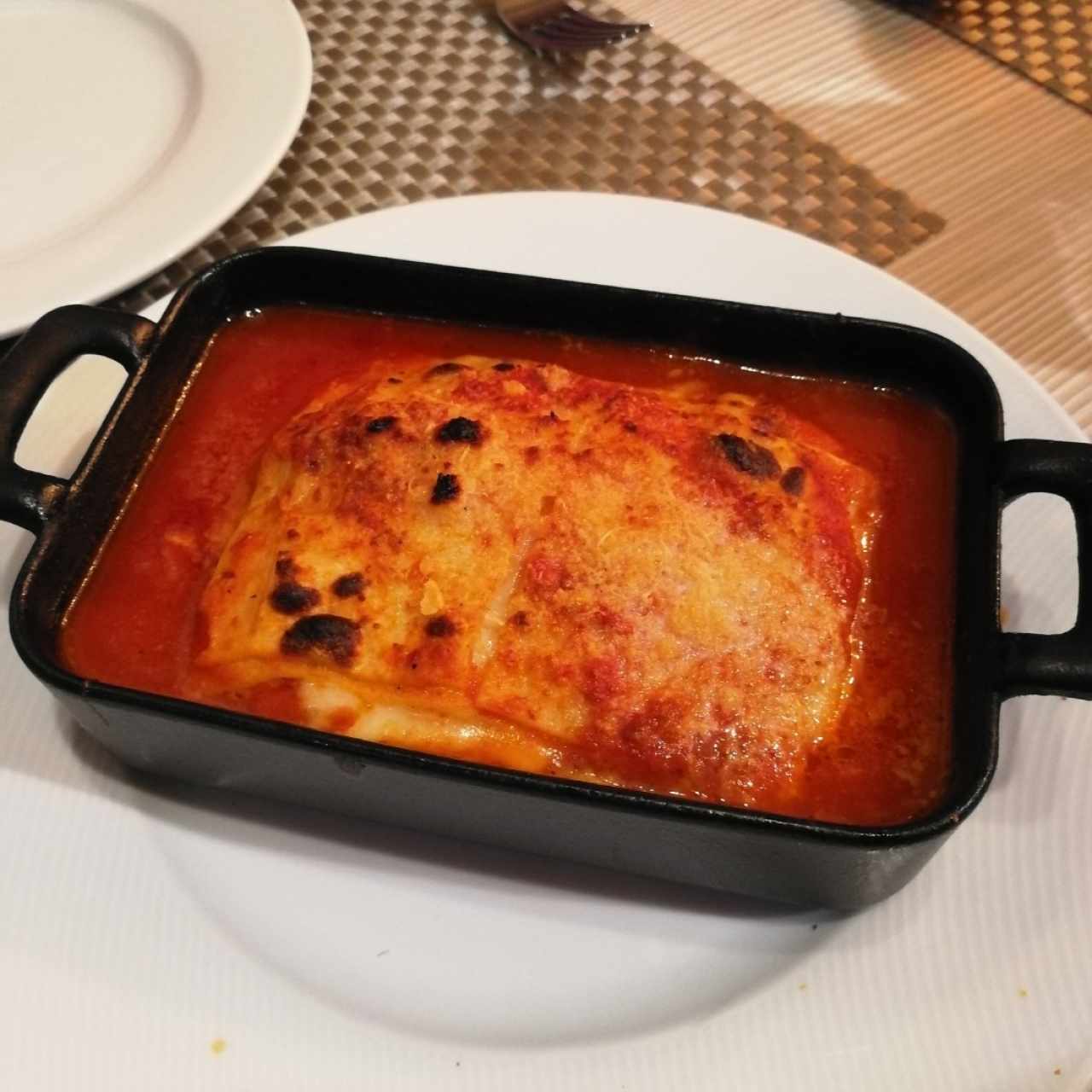 Lasagna de carne