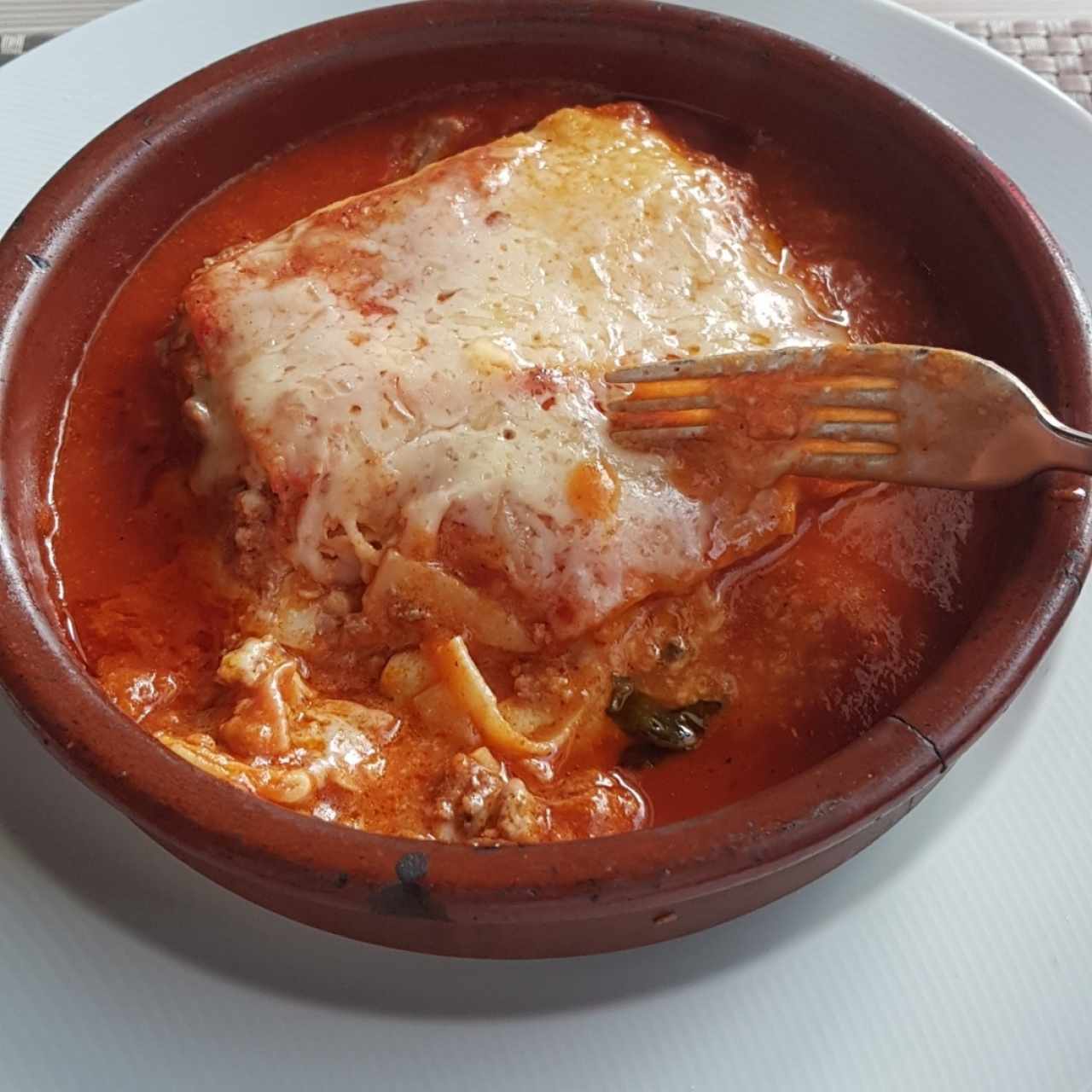 Lasagna de carne