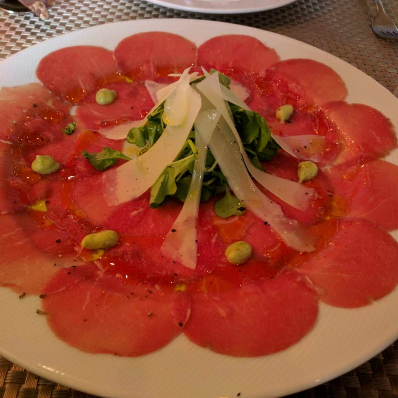 Antipasti - Carpaccio di manzo