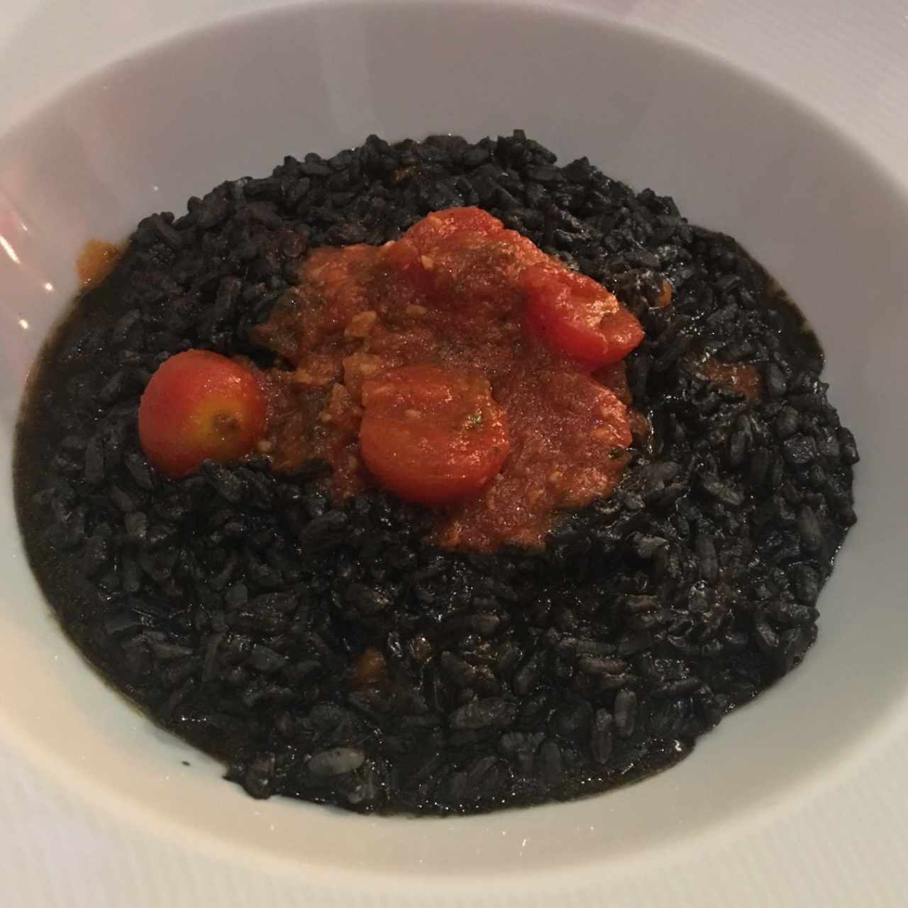 Rissoto Frutti de Mare en tinta de Calamar