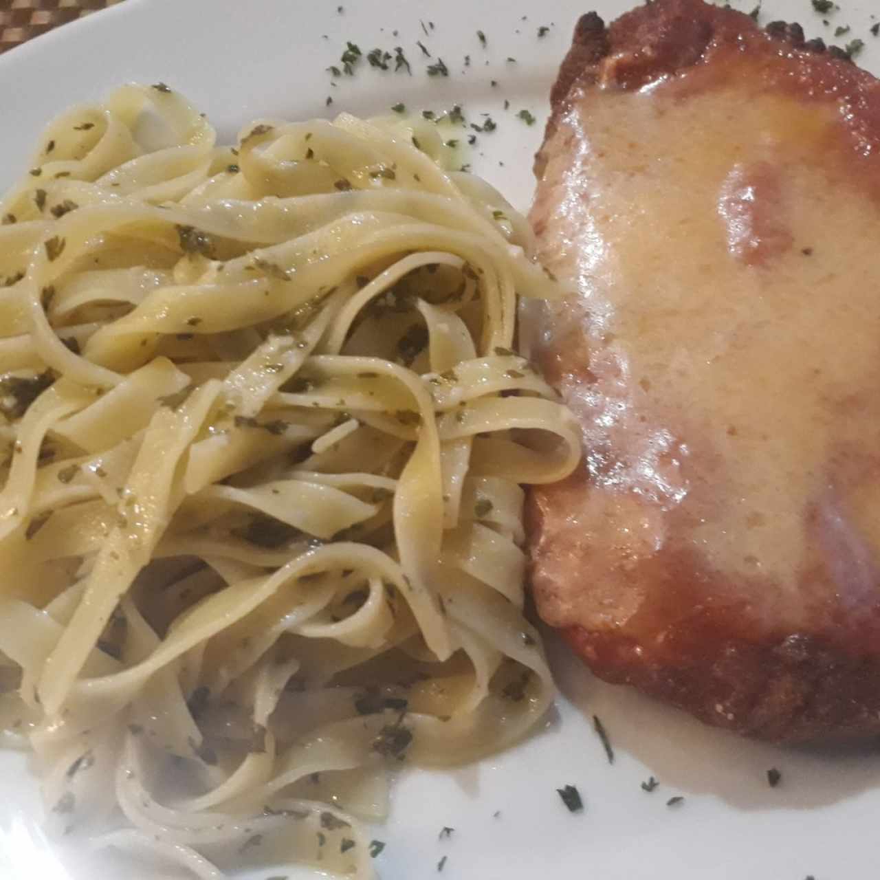 Secondi piatti - Pollo alla parmigiana