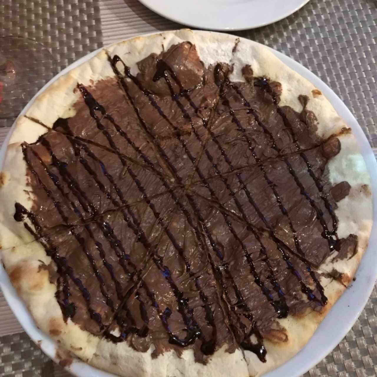 Pizza de Nutella