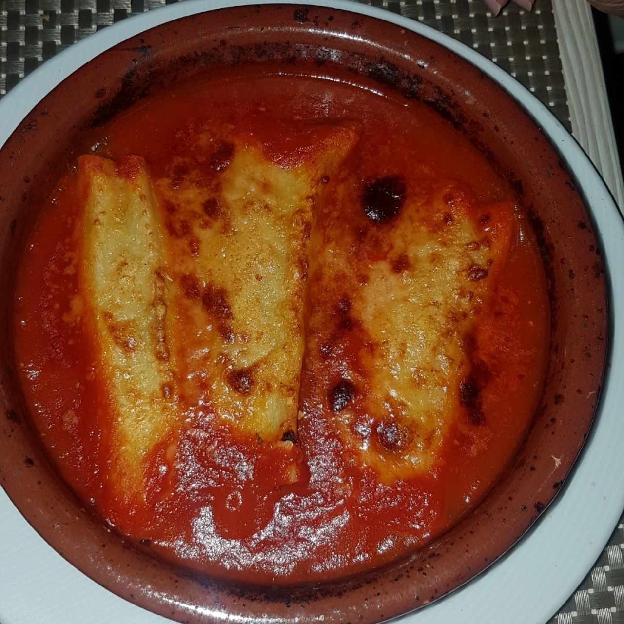 Canelones de Espinaca y Ricotta