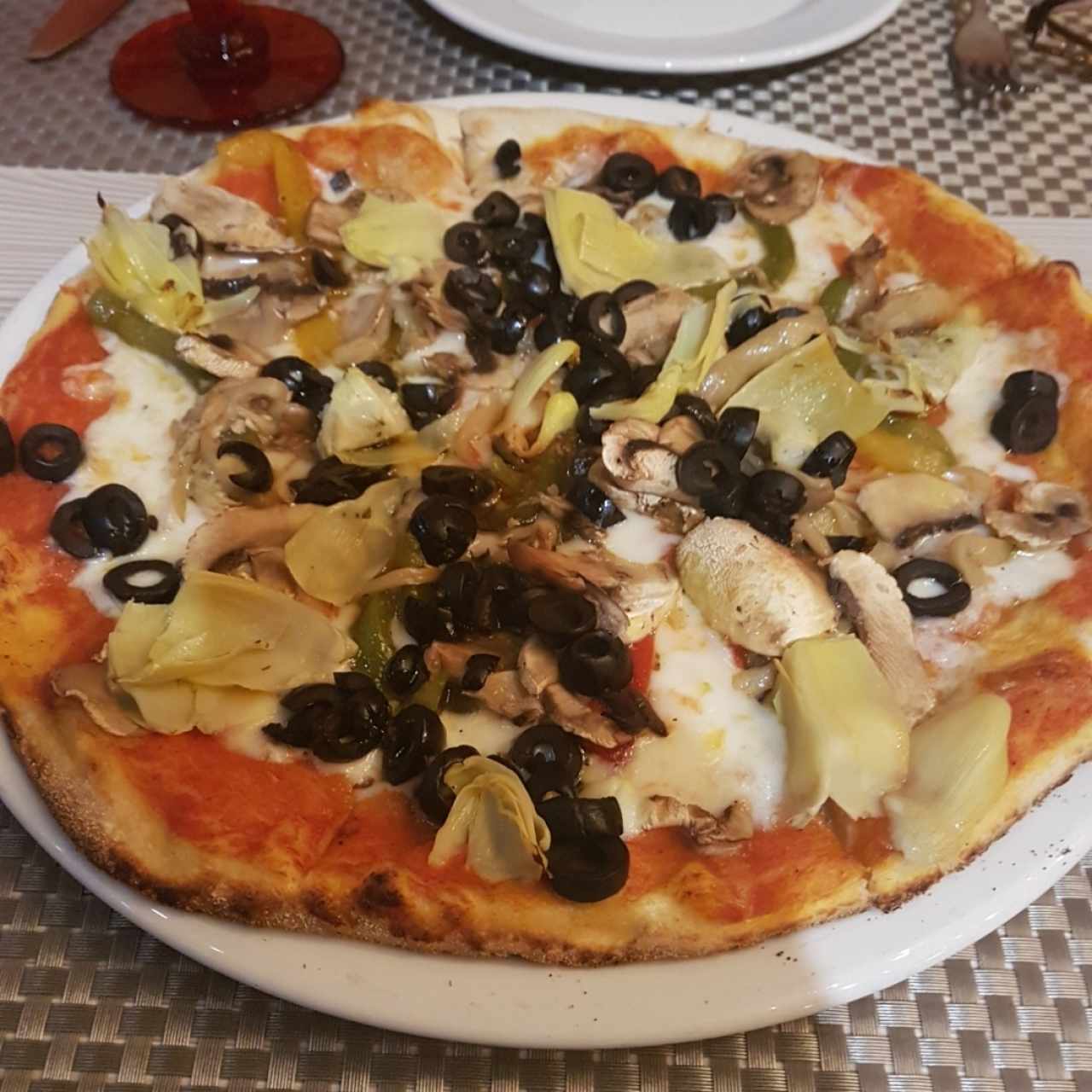 Pizza vegetariana