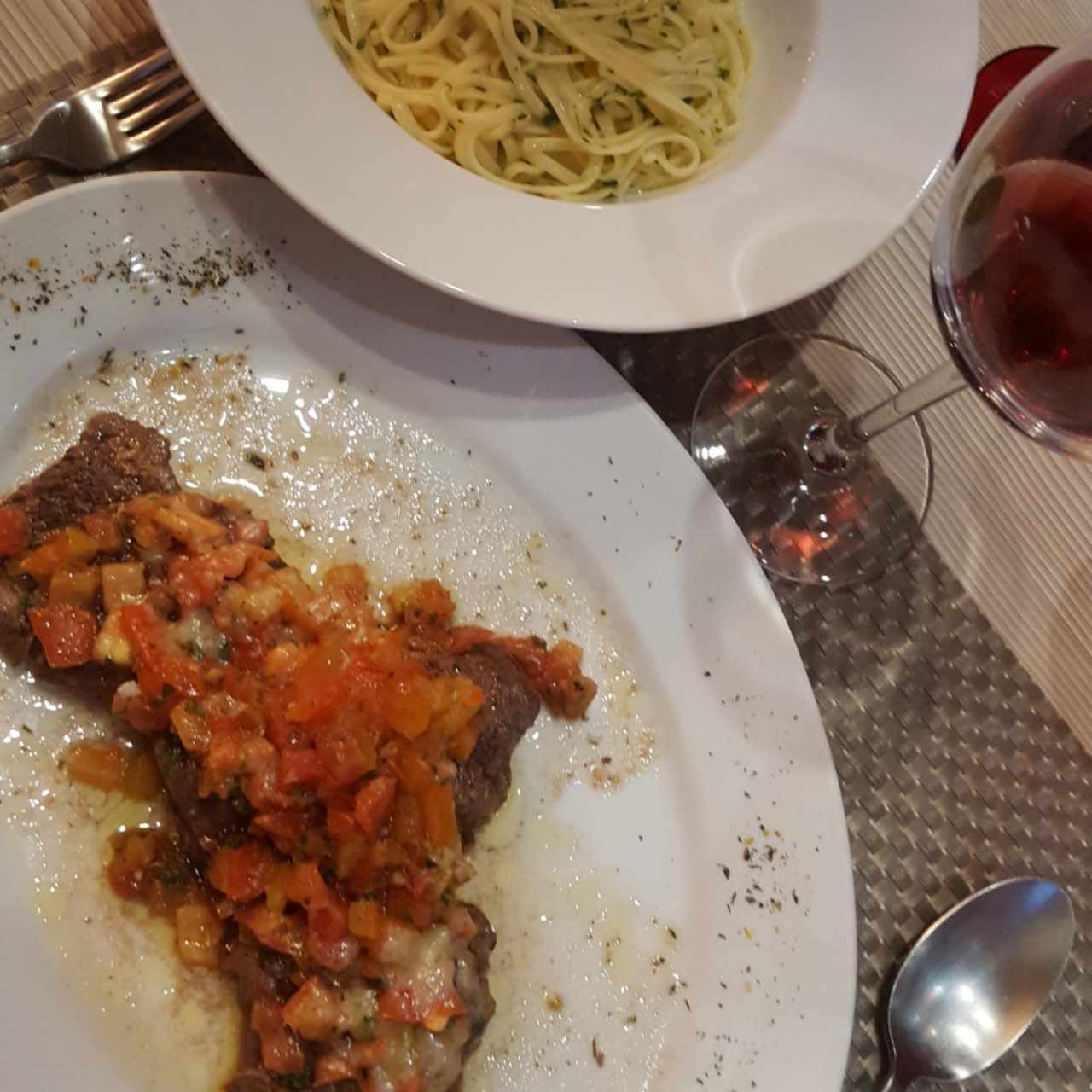 filetto di manzo alla pizzaiola