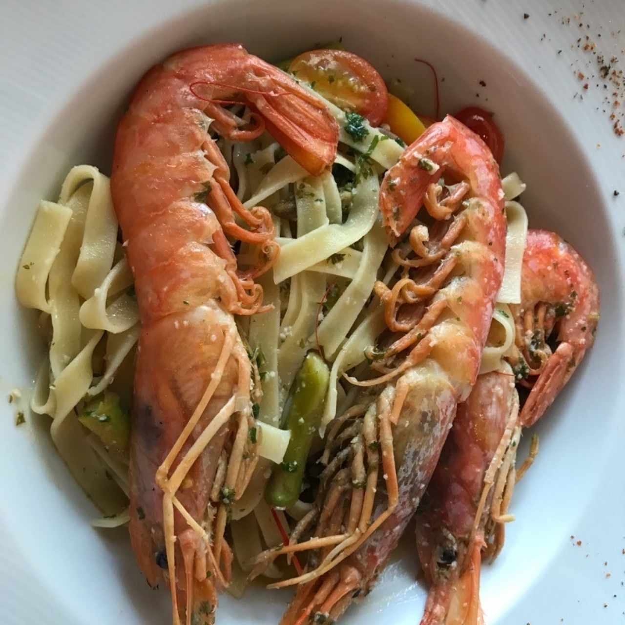 Pasta Langostinos