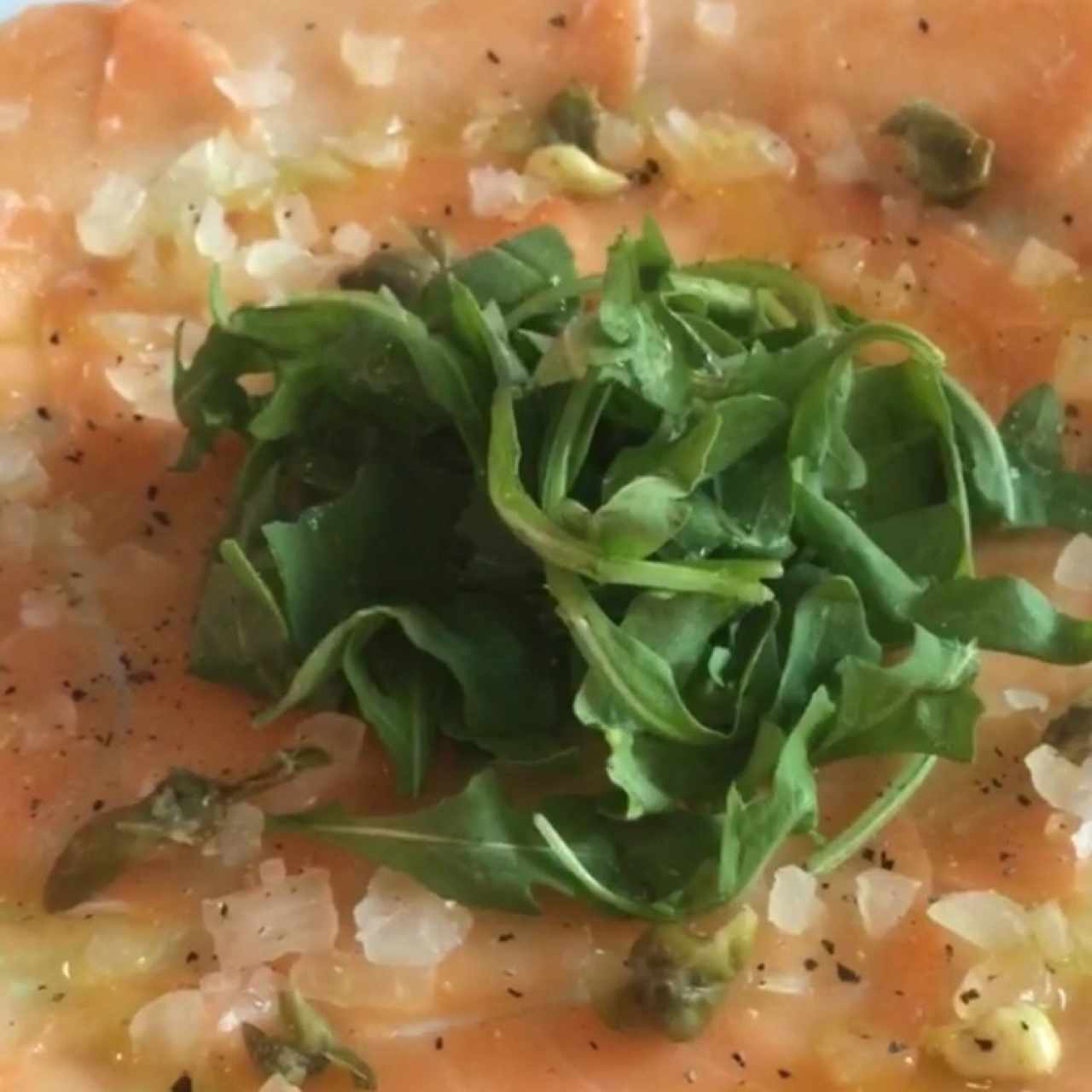 Antipasti - Carpaccio di salmone