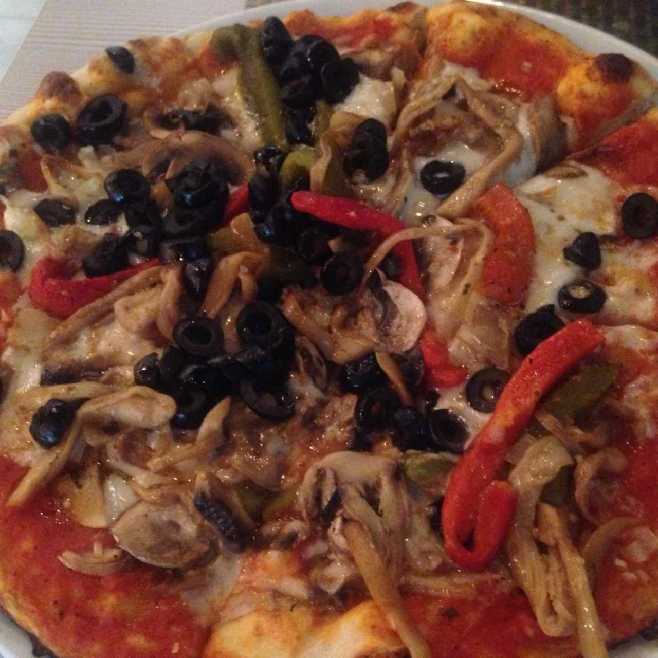 pizza vegetariana