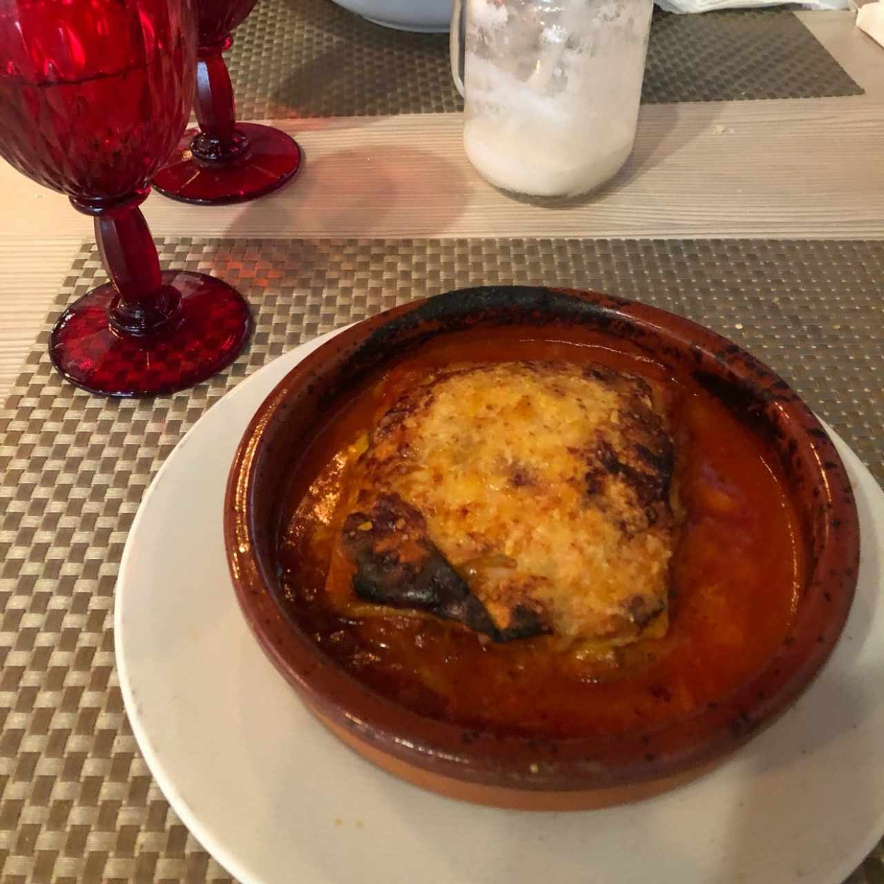 lasagna de carne