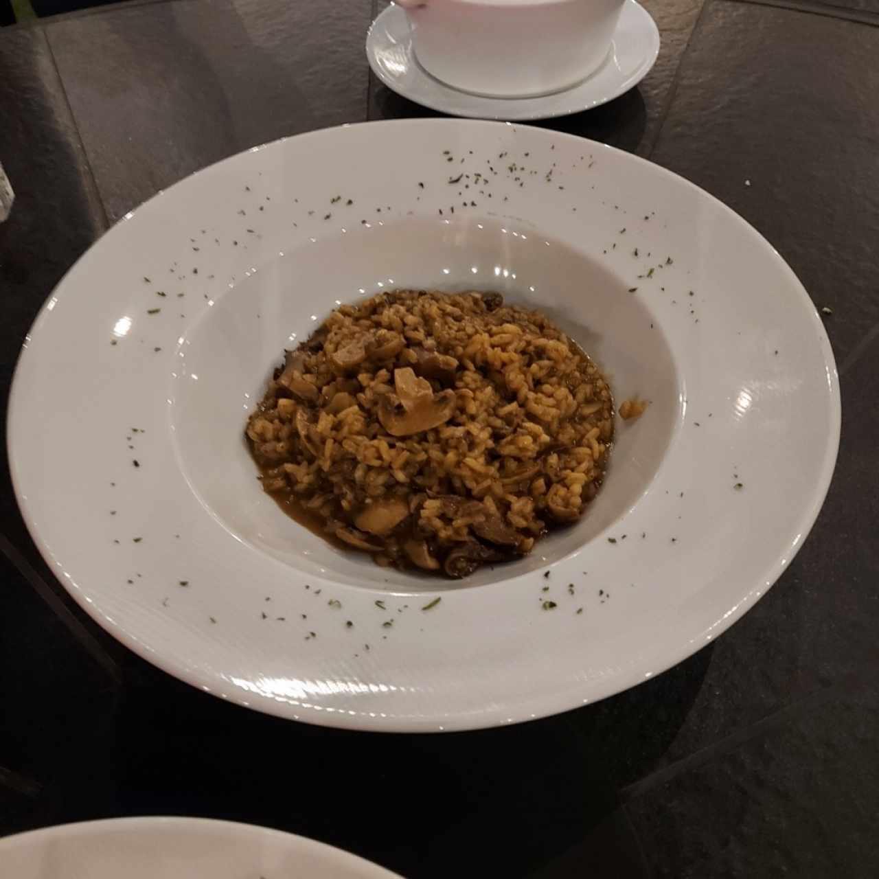 Risotto de hongos