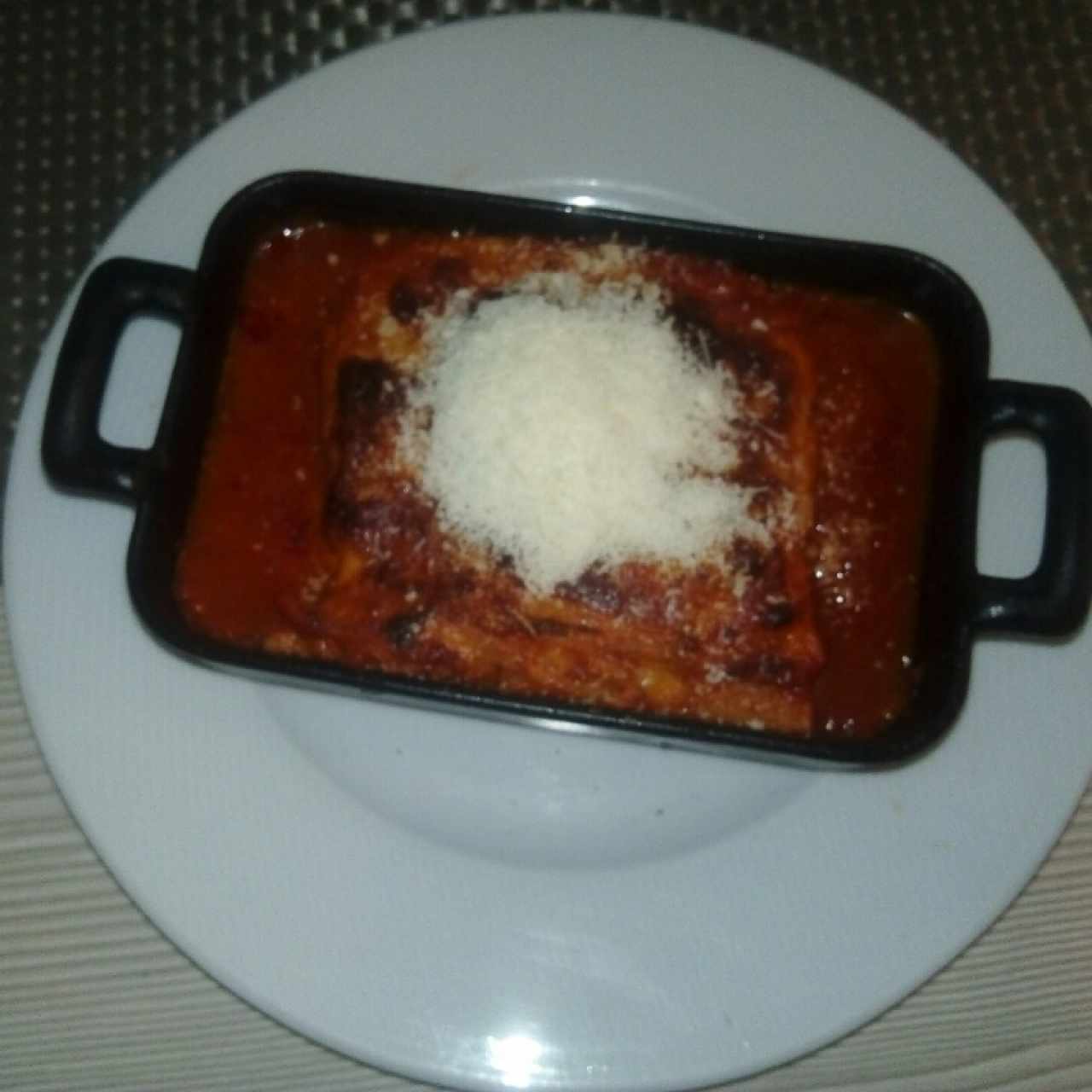 Lasagna de carne 