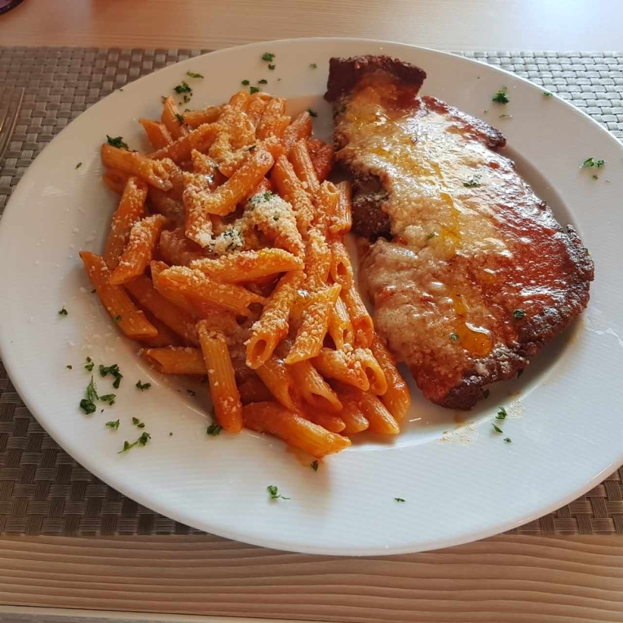 Cotolleta e Pasta