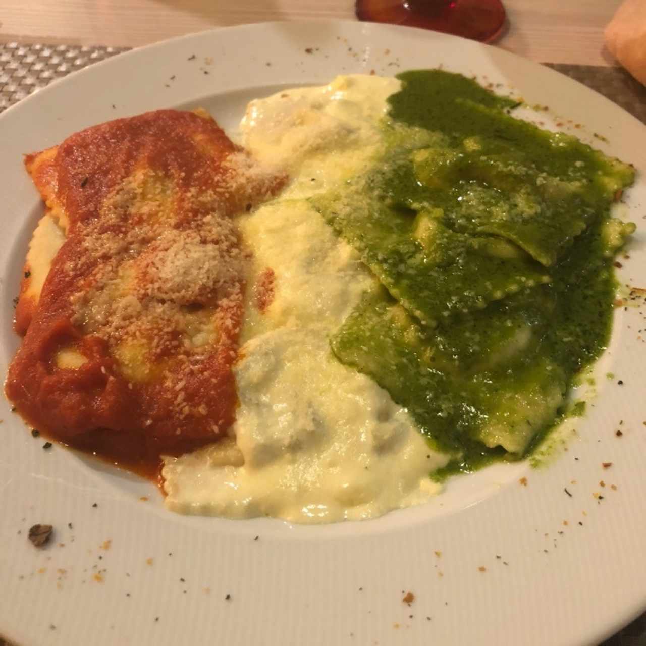 Raviolis Tricolor