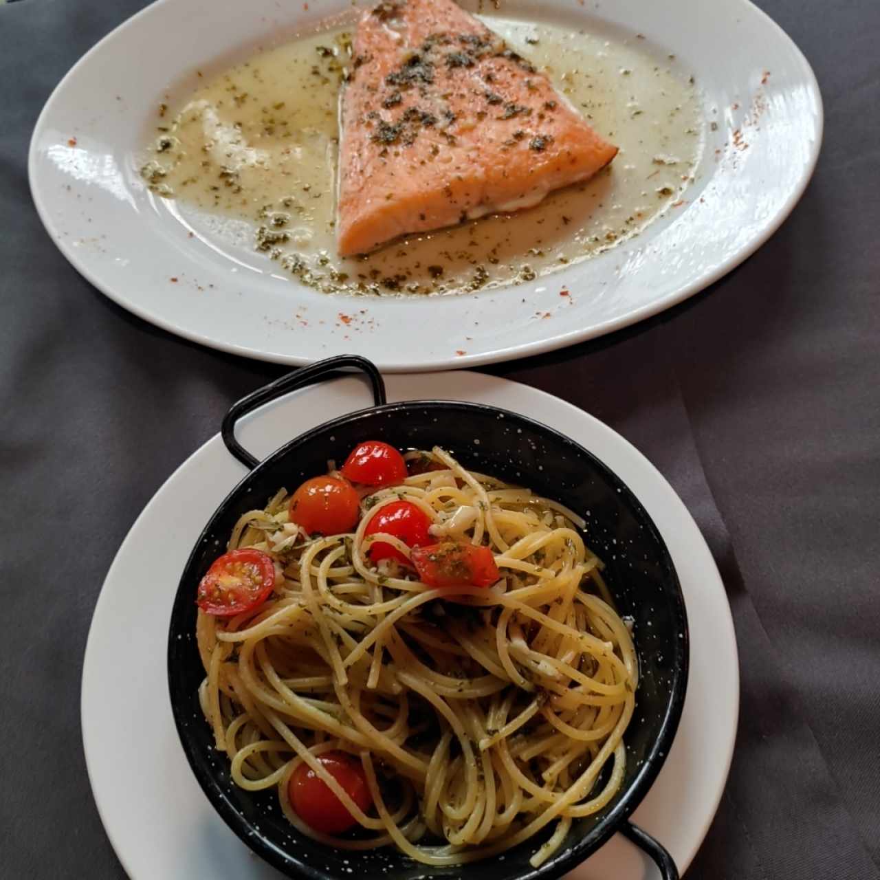 salmon al limón 